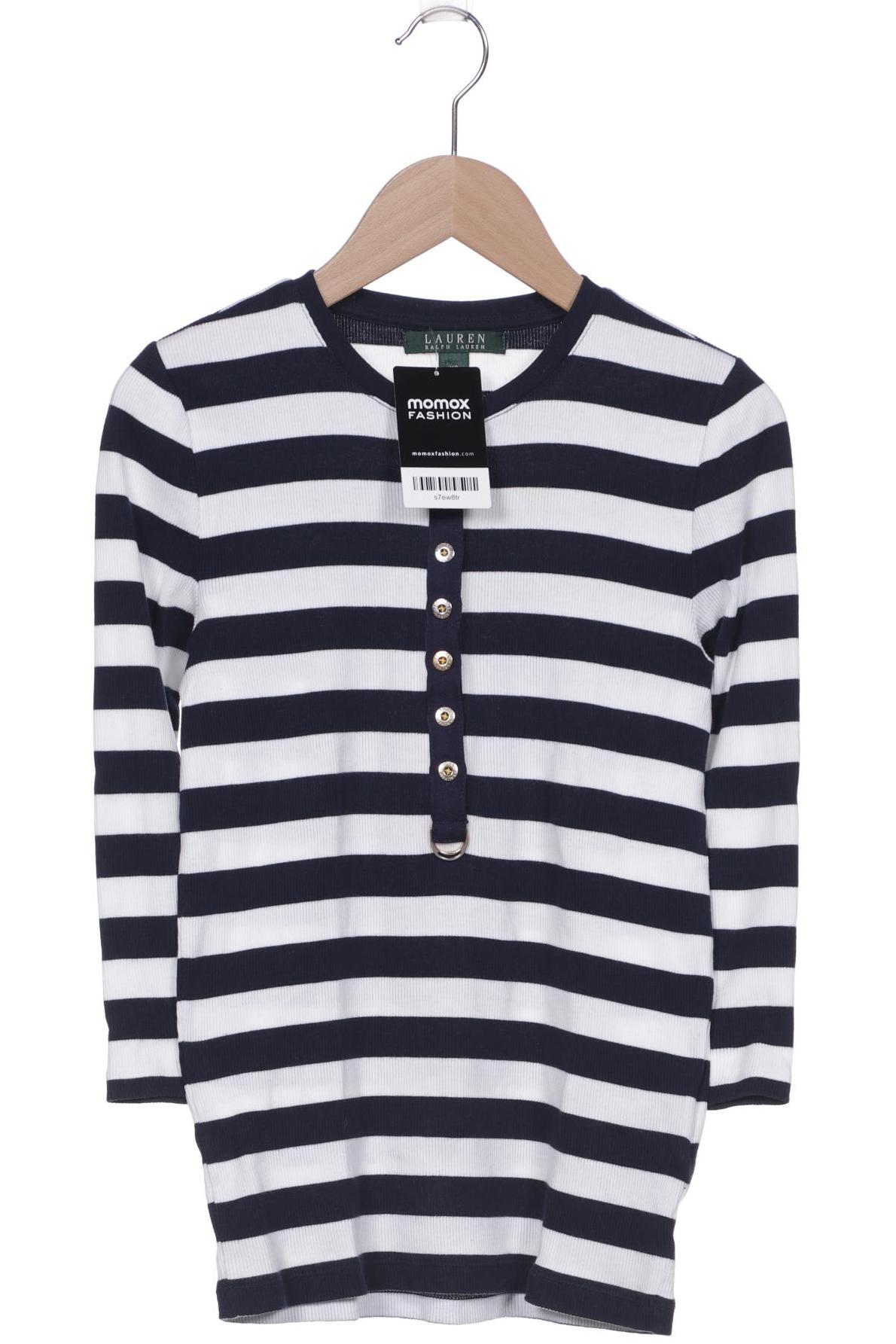 

LAUREN by Ralph Lauren Damen Langarmshirt, marineblau