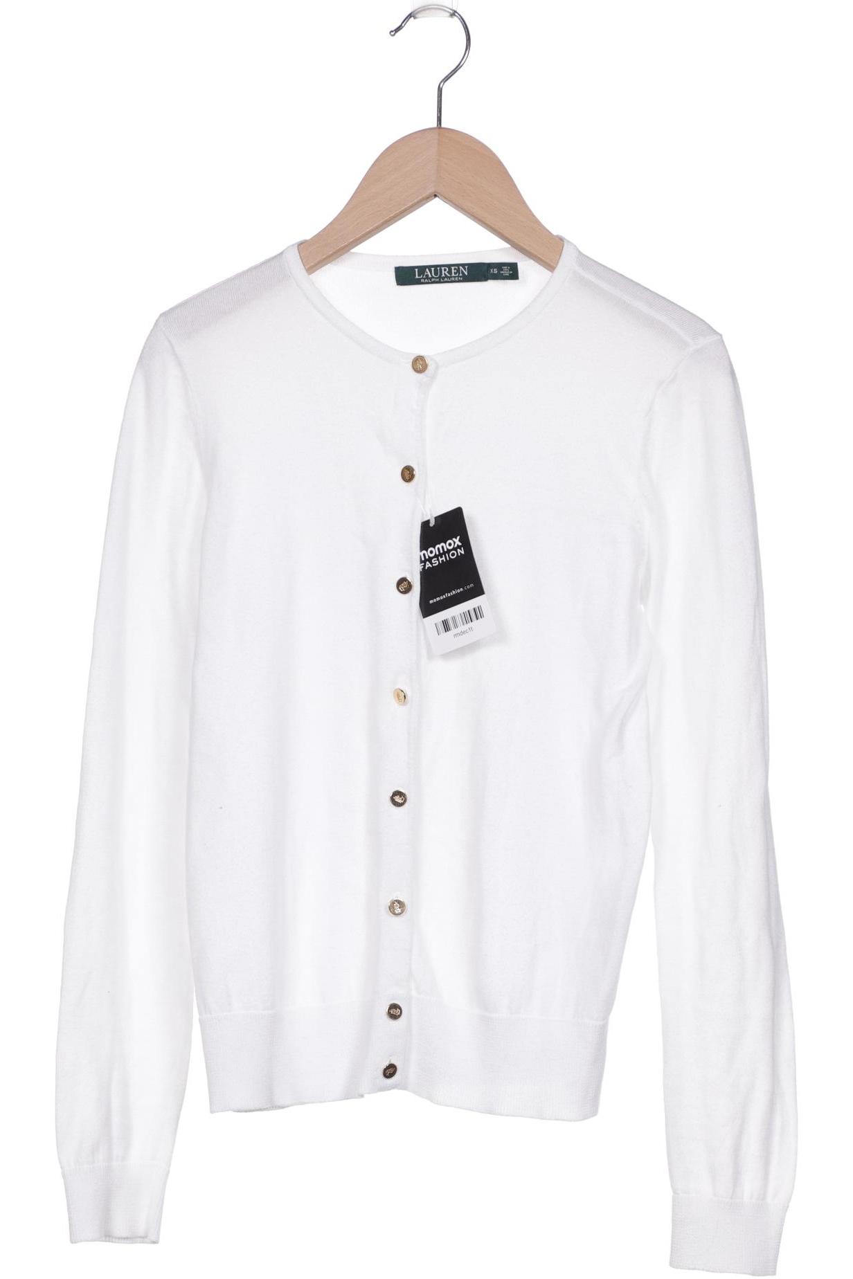 

LAUREN by Ralph Lauren Damen Strickjacke, weiß