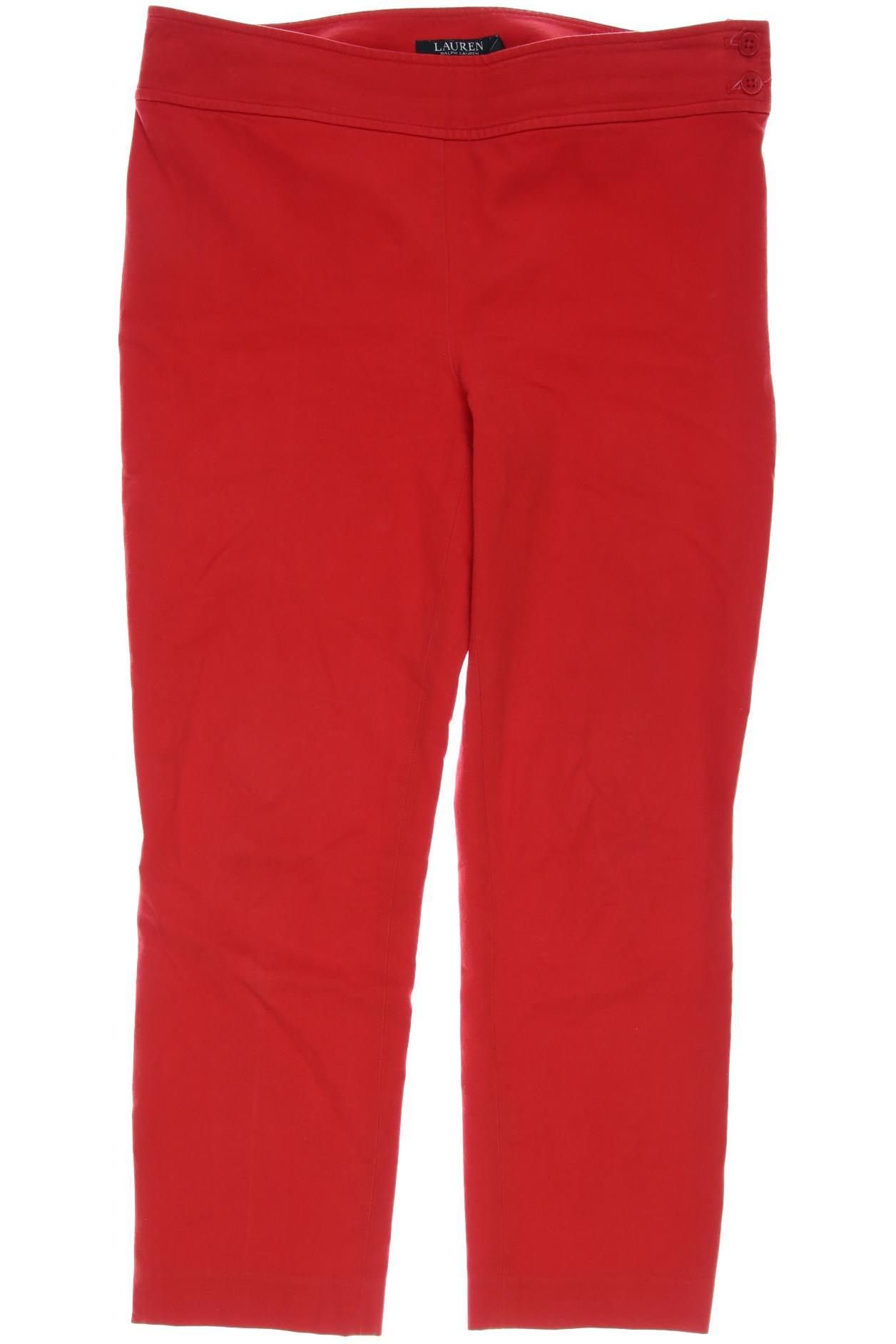 

LAUREN by Ralph Lauren Damen Stoffhose, rot