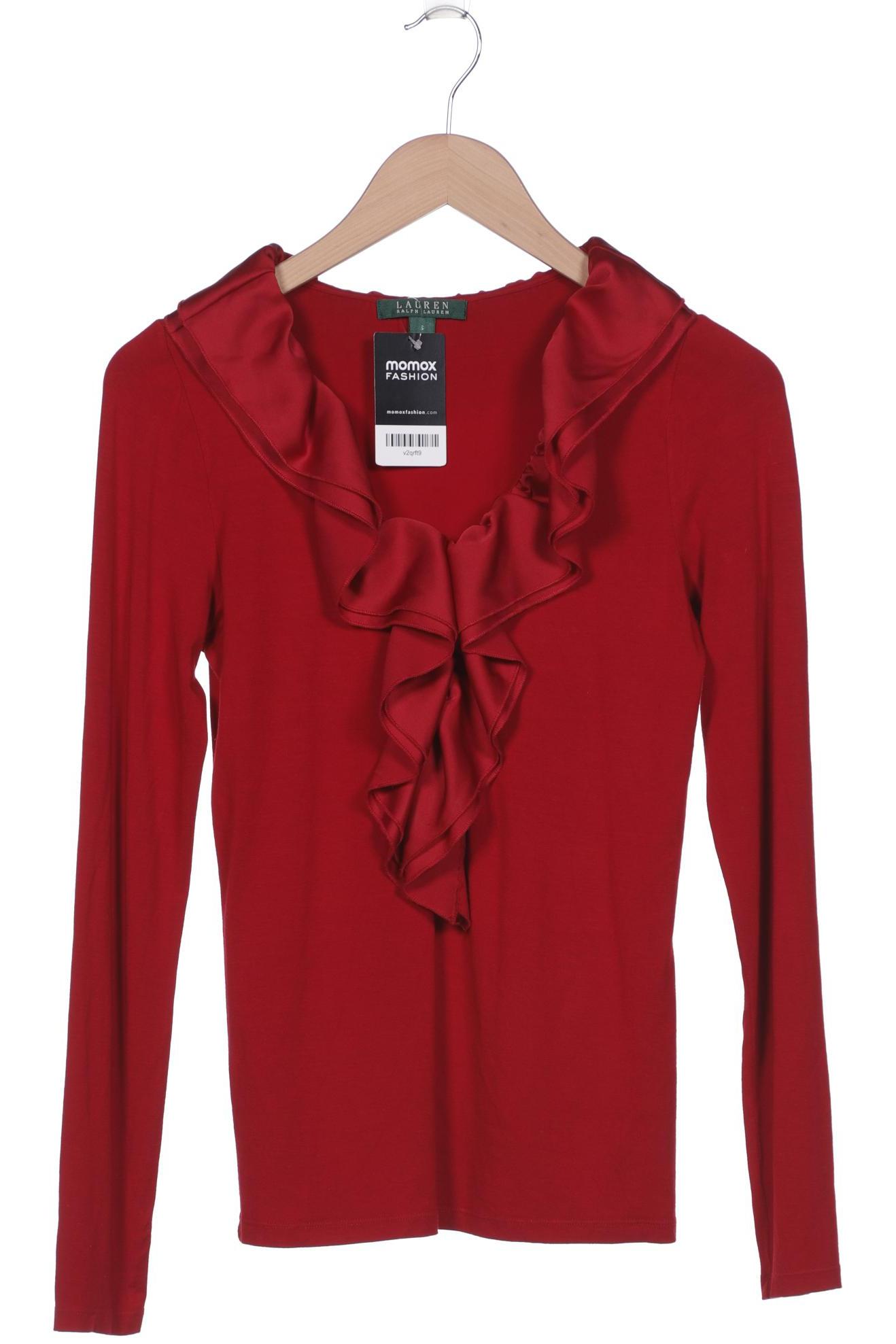 

LAUREN by Ralph Lauren Damen Langarmshirt, bordeaux