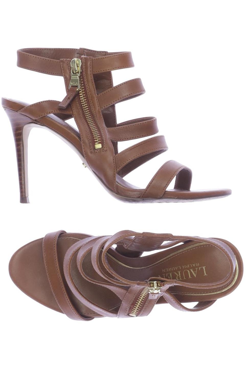 

LAUREN by Ralph Lauren Damen Sandale, braun