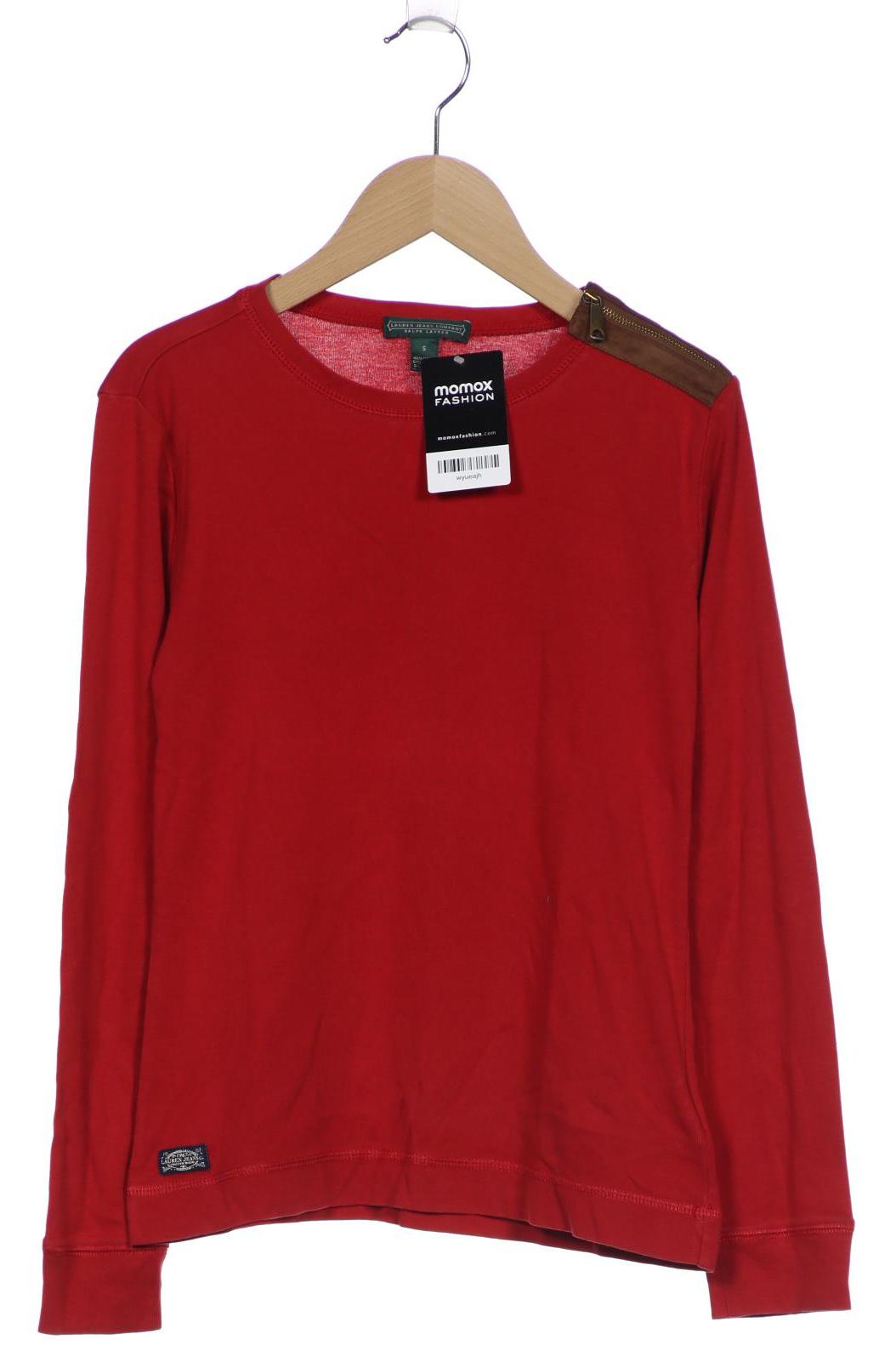 

LAUREN by Ralph Lauren Damen Langarmshirt, rot