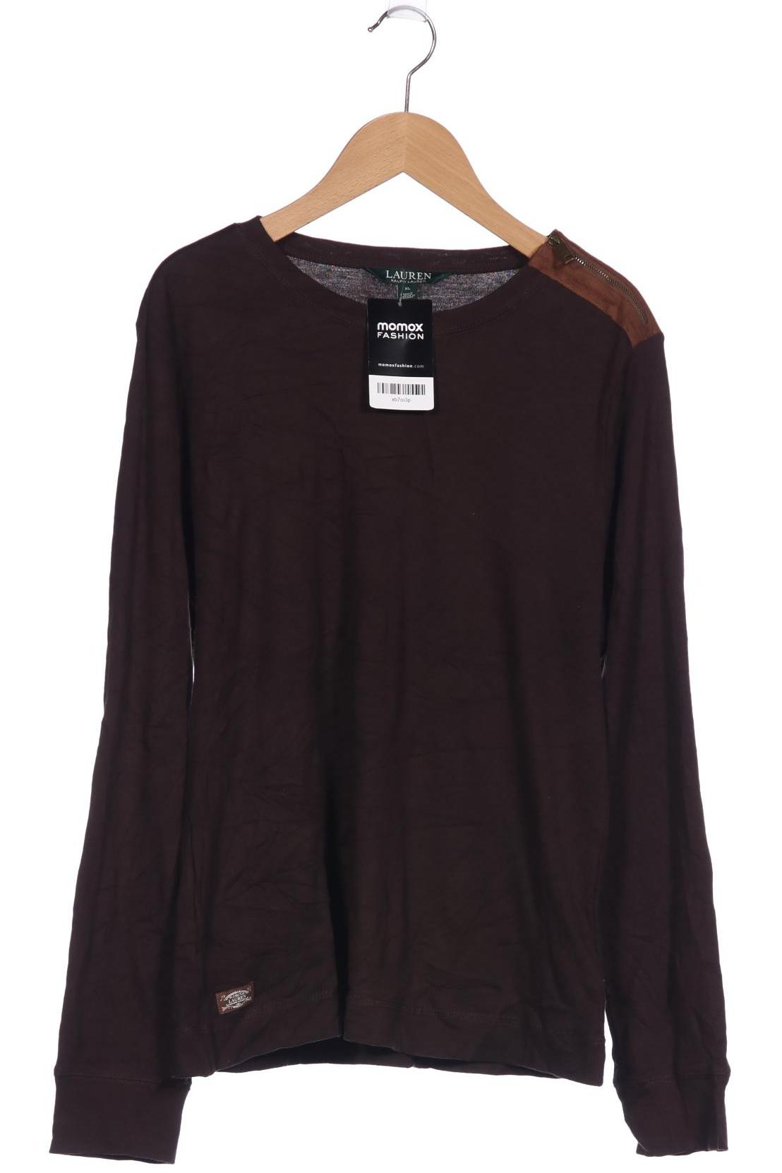 

LAUREN by Ralph Lauren Damen Langarmshirt, braun