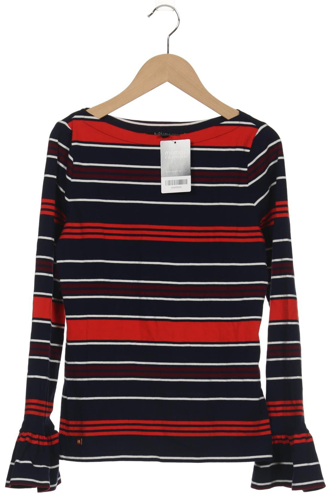 

LAUREN by Ralph Lauren Damen Langarmshirt, marineblau