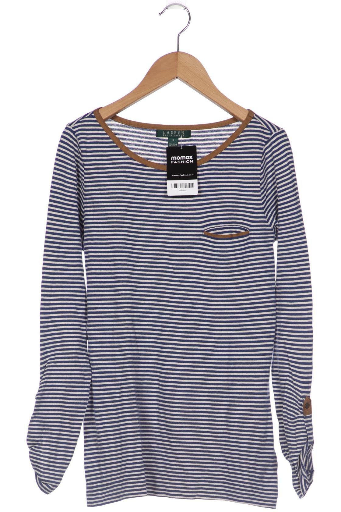 

LAUREN by Ralph Lauren Damen Langarmshirt, marineblau