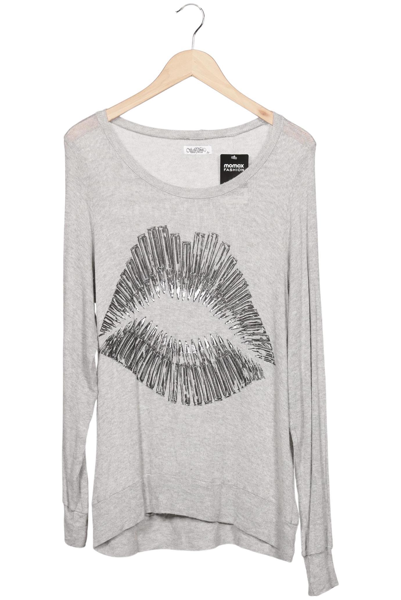 

Lauren Moshi Damen Langarmshirt, grau, Gr. 36