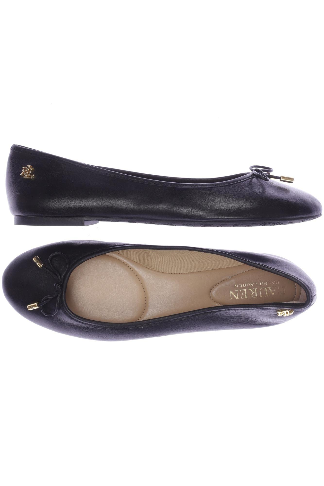 

LAUREN Ralph Lauren Damen Ballerinas, schwarz