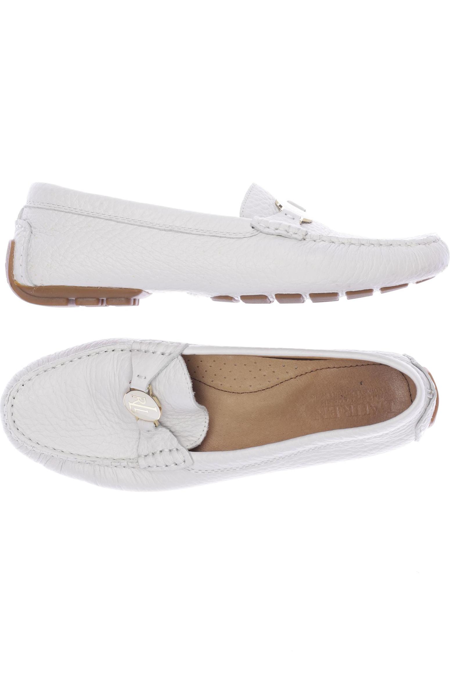 

Lauren Ralph Lauren Damen Halbschuh, weiß, Gr. 40