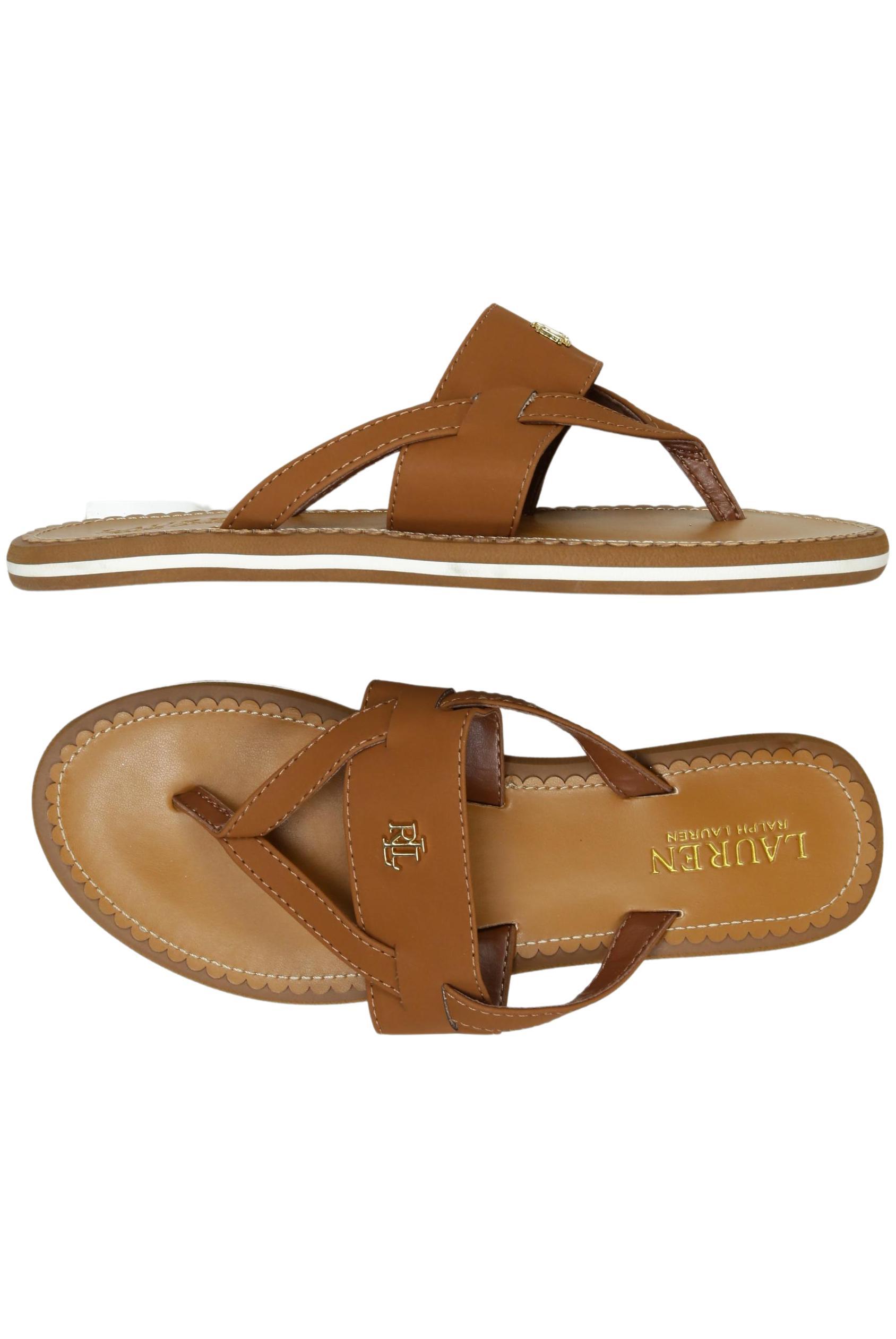 

Lauren Ralph Lauren Damen Sandale, braun, Gr. 39