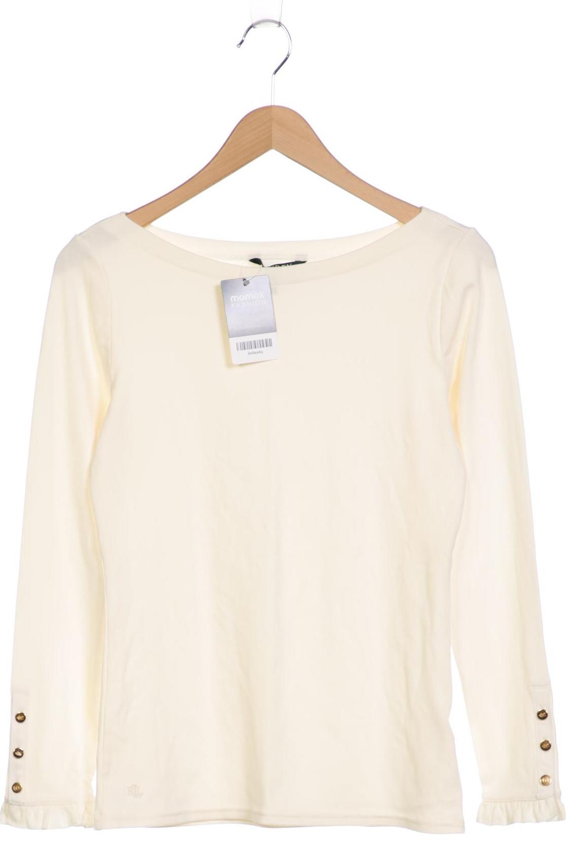 

Lauren Ralph Lauren Damen Langarmshirt, cremeweiß, Gr. 38