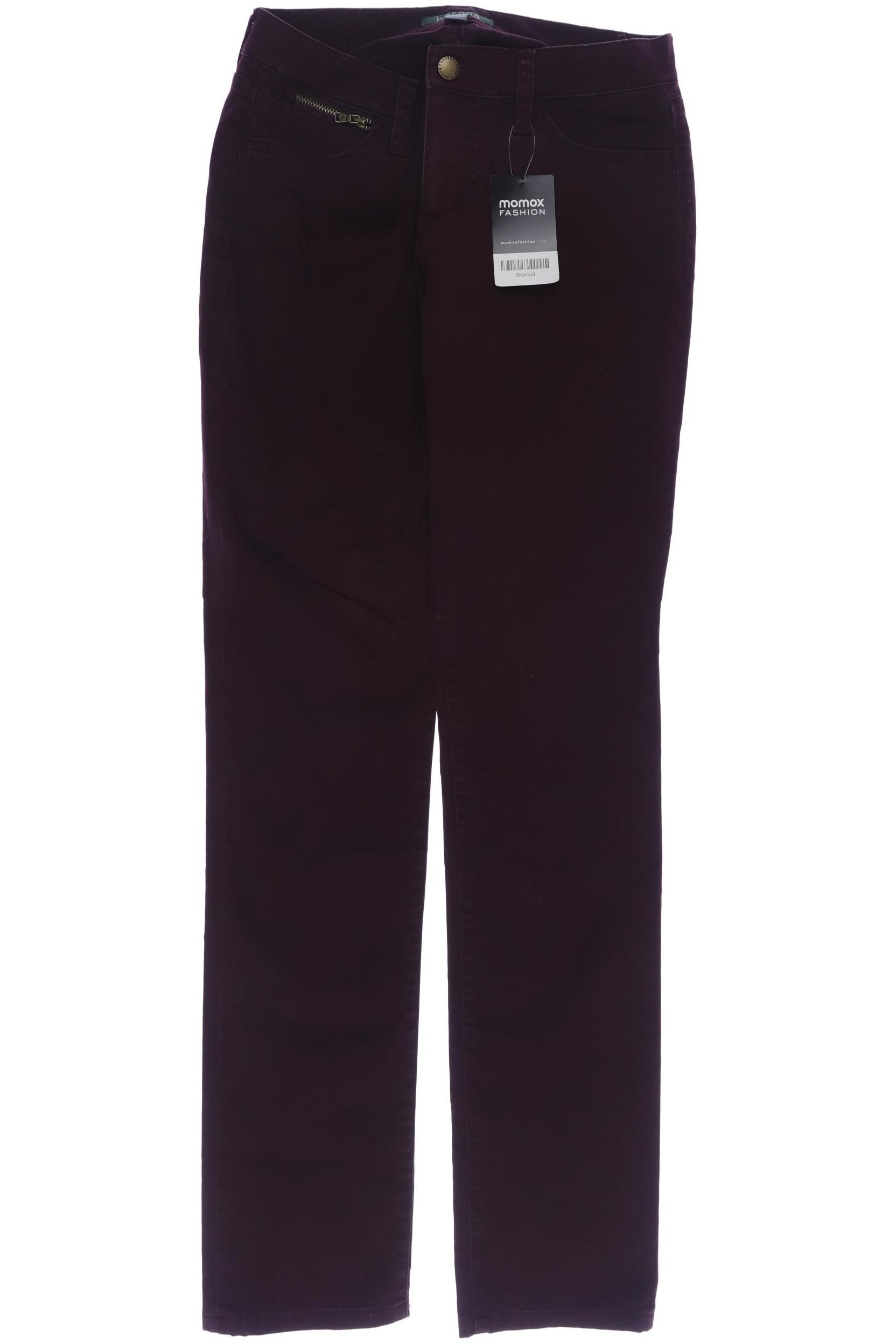 

Lauren Ralph Lauren Damen Jeans, bordeaux, Gr. 2