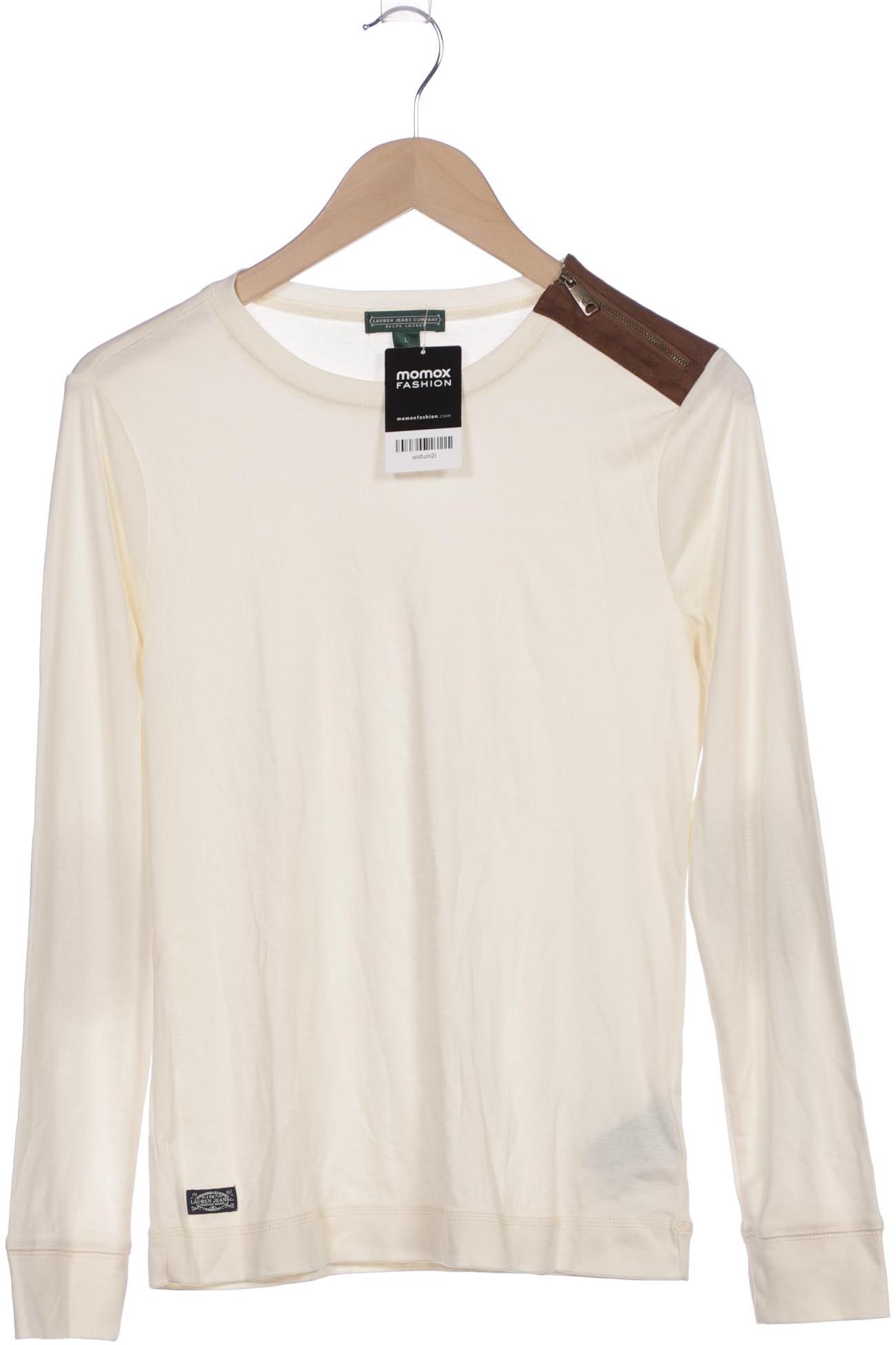 

Lauren Ralph Lauren Damen Langarmshirt, cremeweiß, Gr. 42