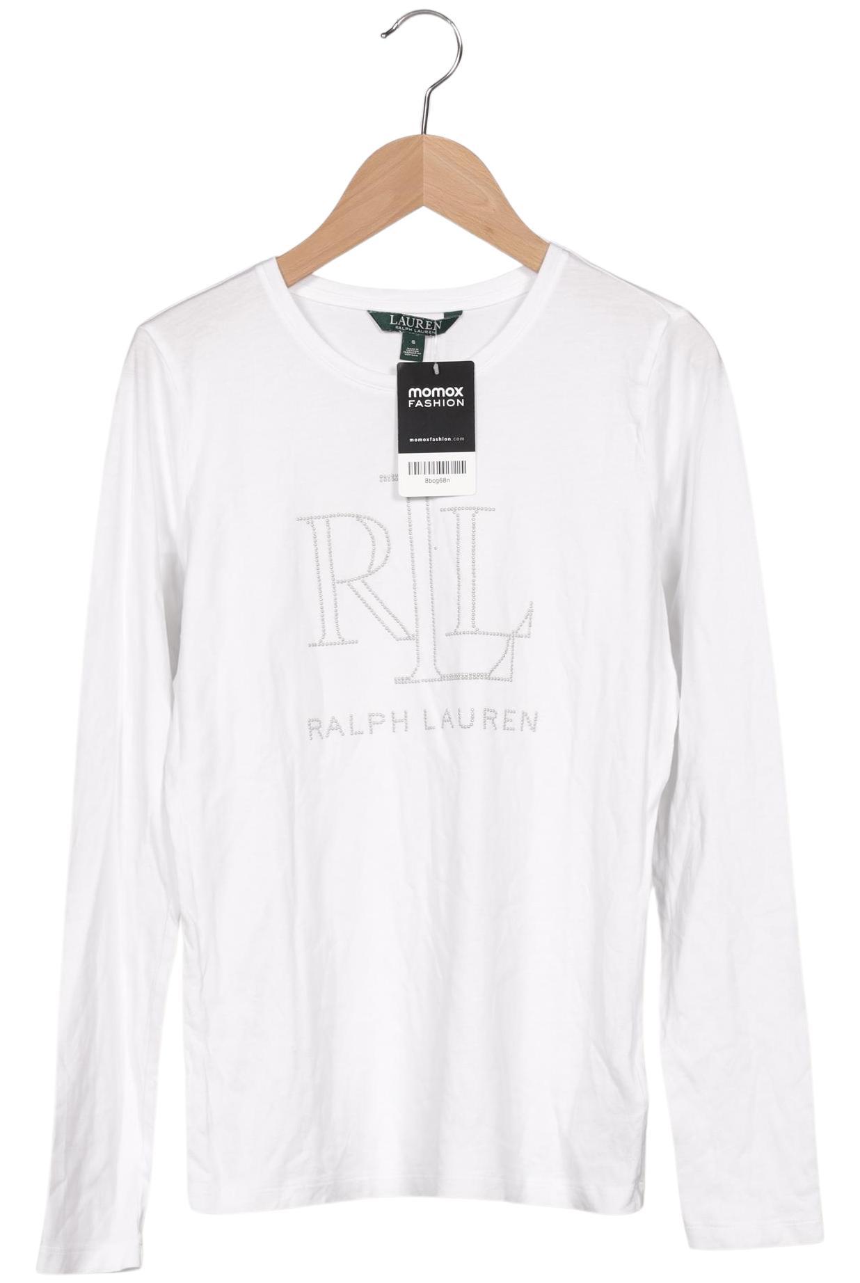 

Lauren Ralph Lauren Damen Langarmshirt, weiß, Gr. 36