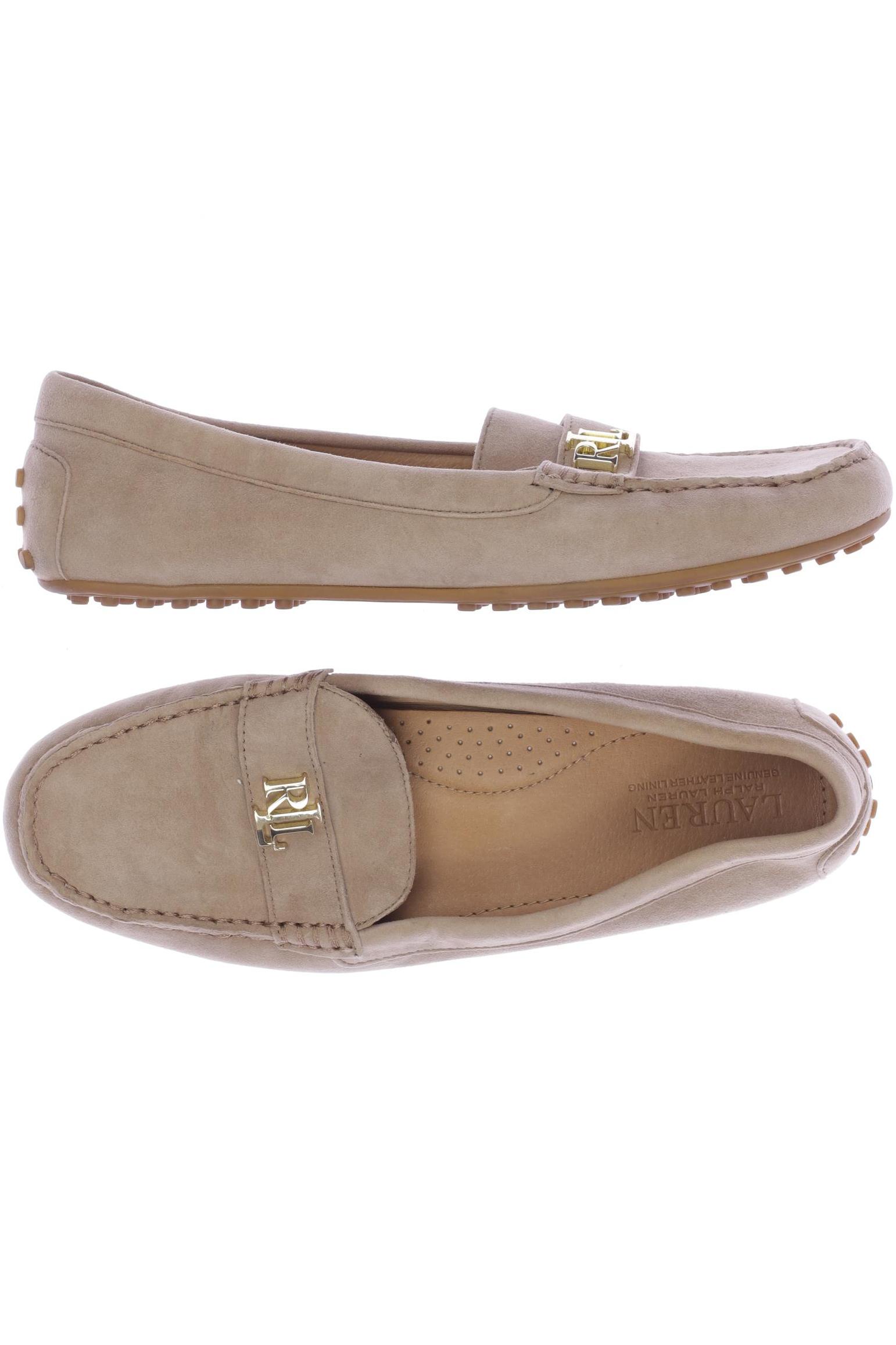 

Lauren Ralph Lauren Damen Halbschuh, beige, Gr. 41