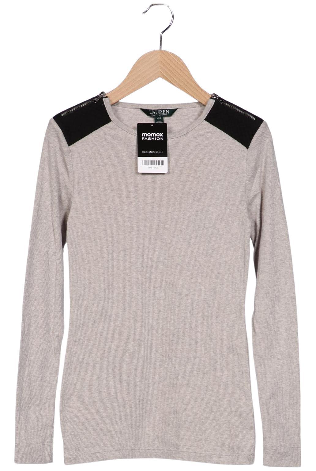 

Lauren Ralph Lauren Damen Langarmshirt, grau, Gr. 32