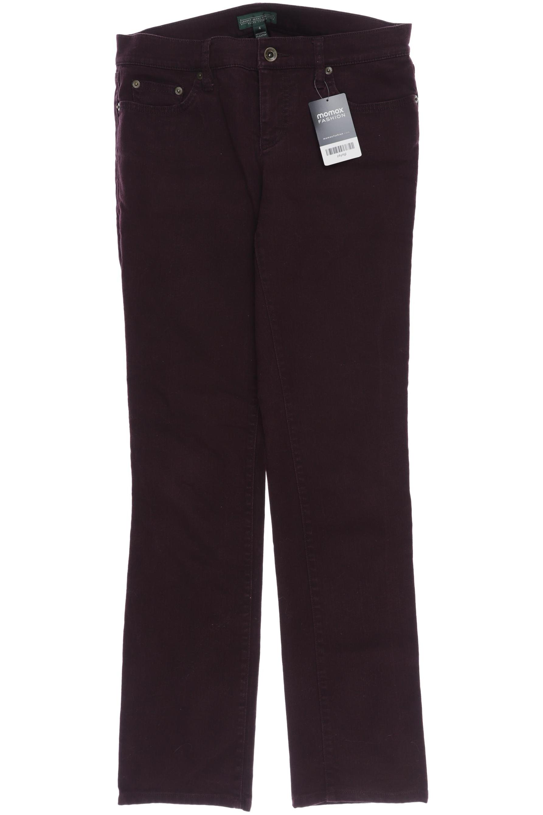 

Lauren Ralph Lauren Damen Jeans, bordeaux, Gr. 4