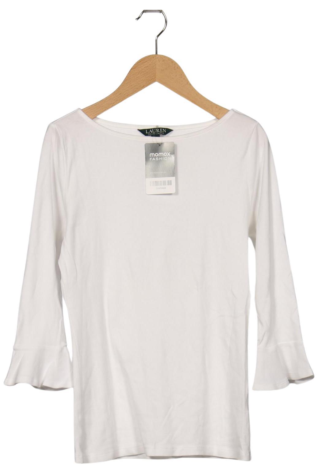 

Lauren Ralph Lauren Damen Langarmshirt, weiß, Gr. 38