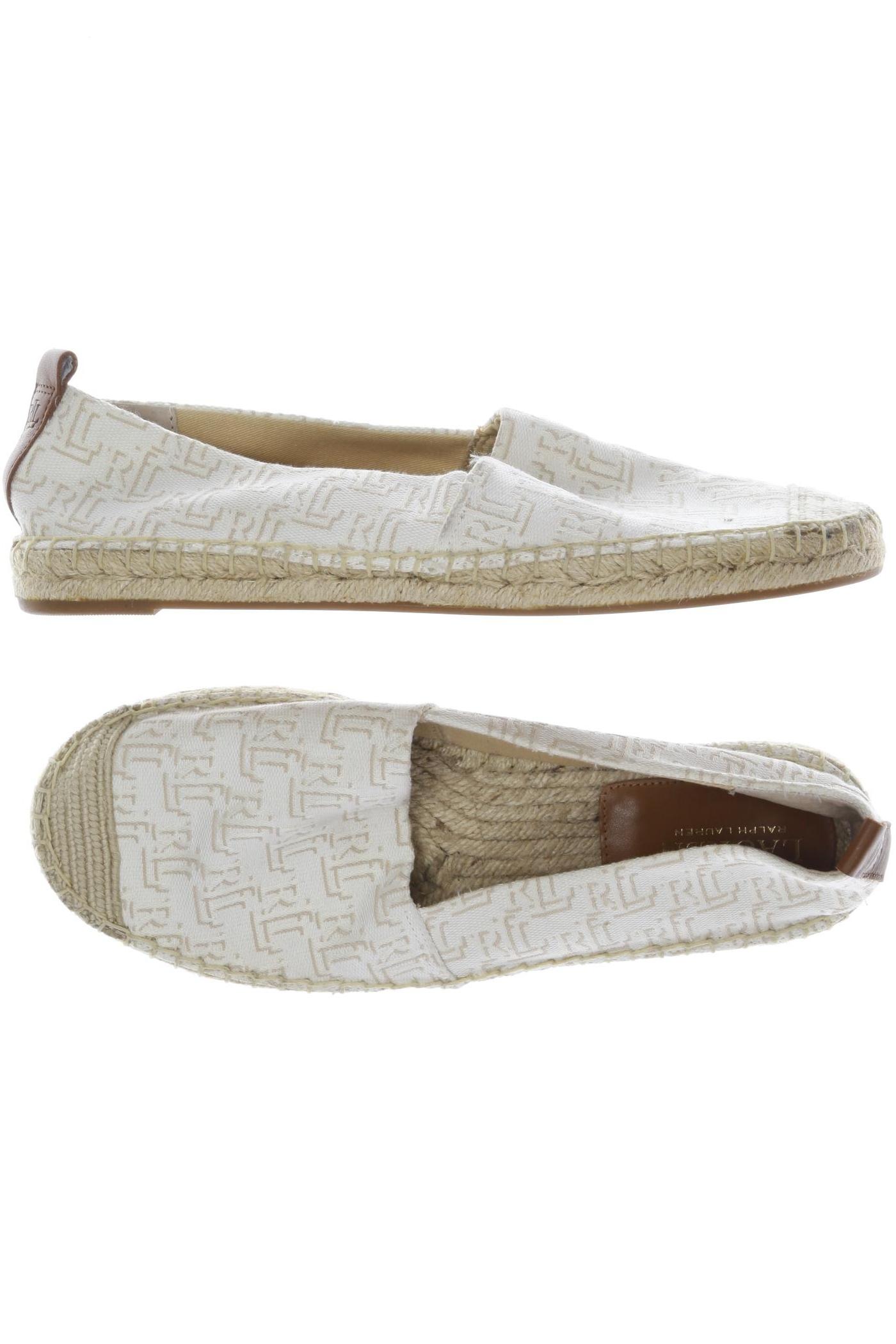 

Lauren Ralph Lauren Damen Halbschuh, cremeweiß, Gr. 40