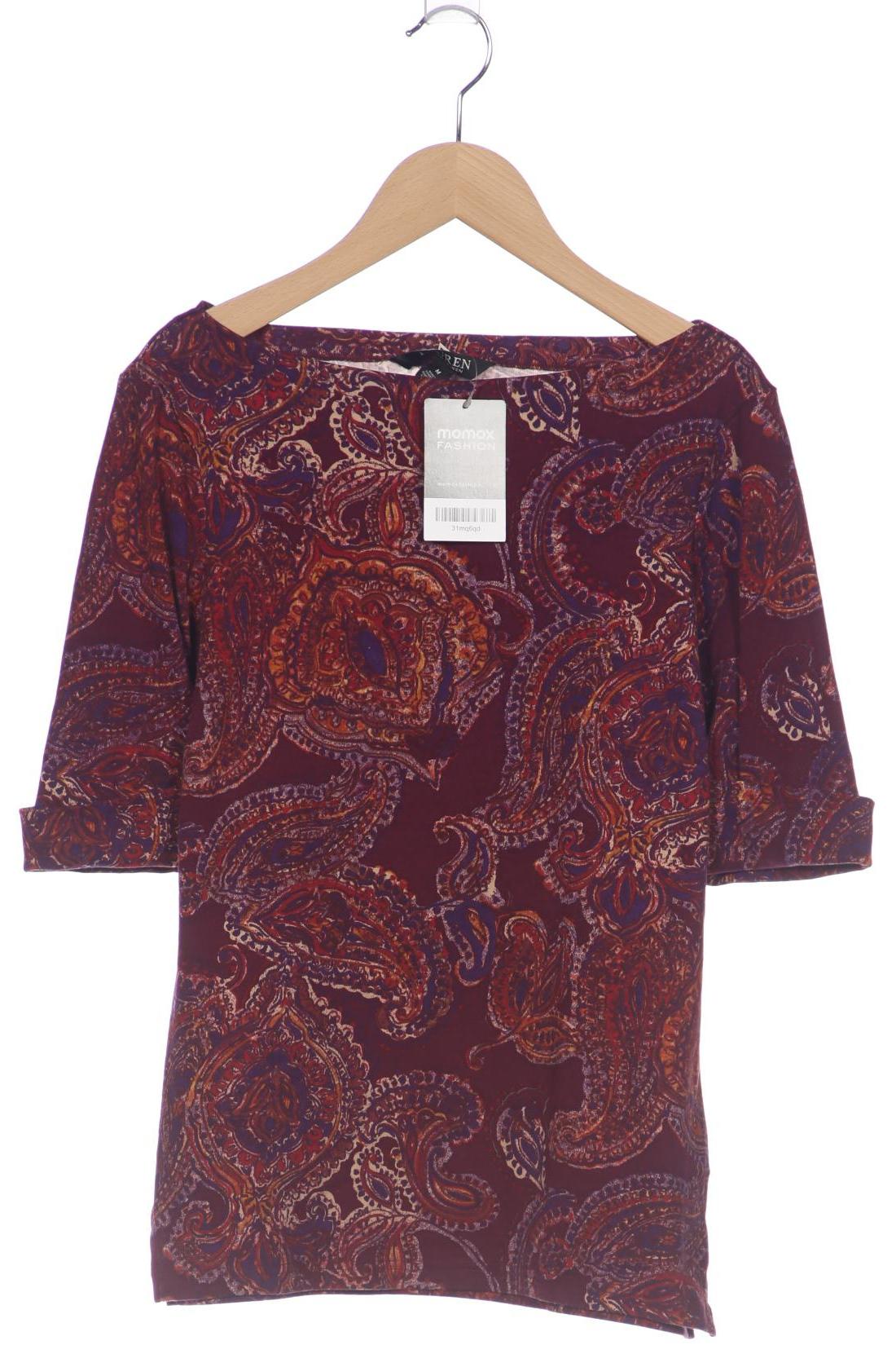 

Lauren Ralph Lauren Damen Langarmshirt, bordeaux, Gr. 38