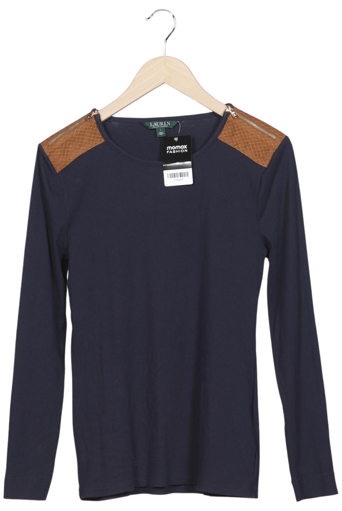 

Lauren Ralph Lauren Damen Langarmshirt, marineblau, Gr. 42