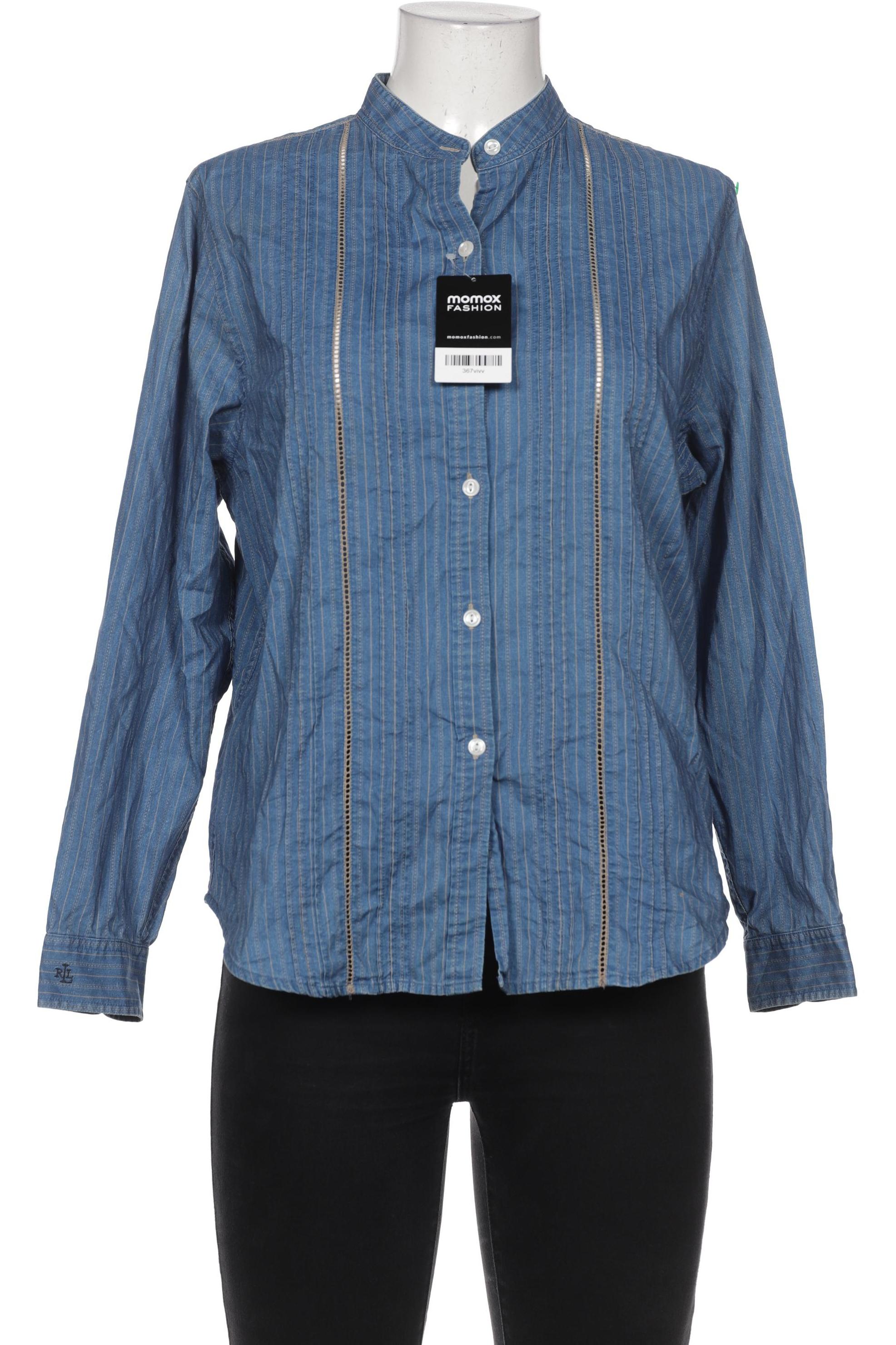 

Lauren Ralph Lauren Petite Damen Bluse, blau, Gr. 12