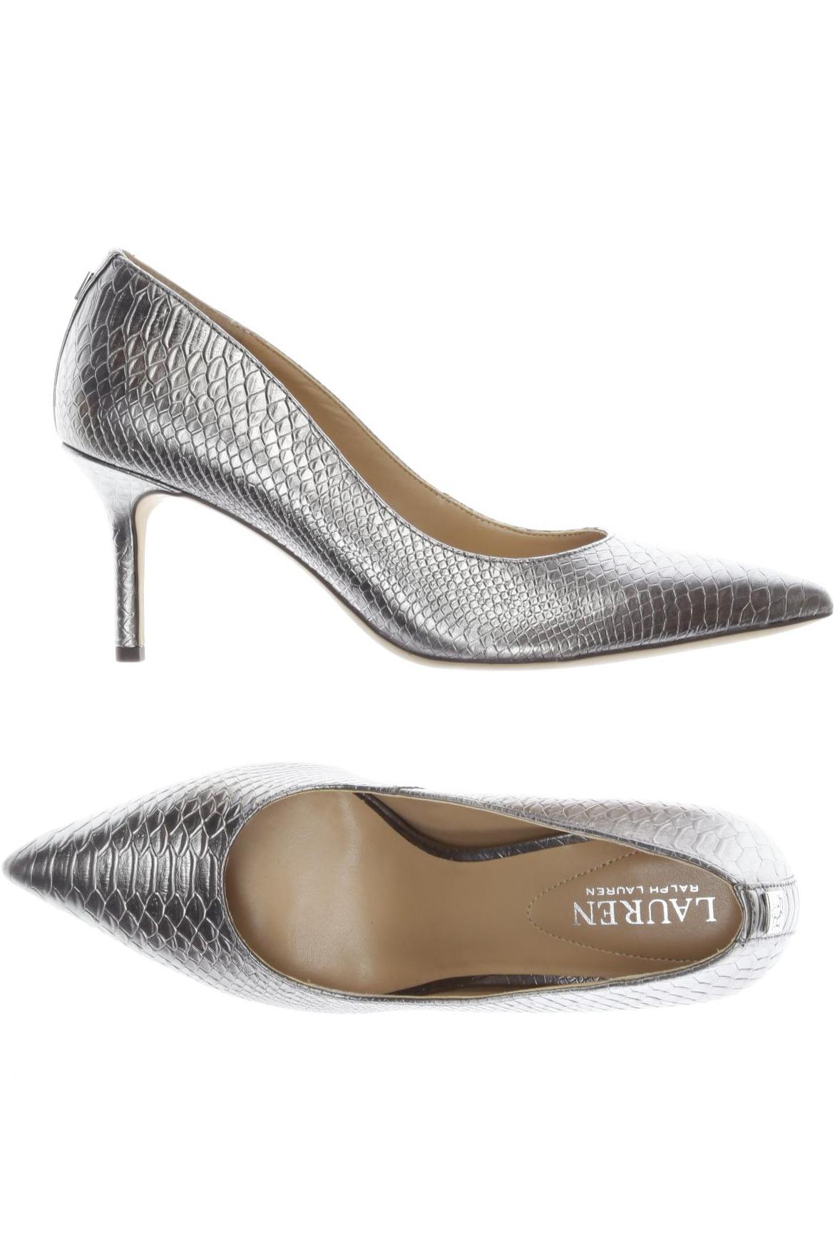 

Lauren Ralph Lauren Damen Pumps, silber, Gr. 38