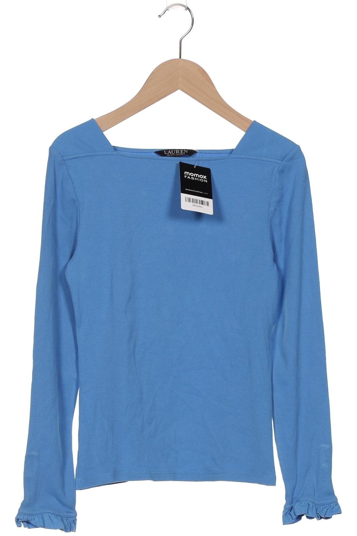 

Lauren Ralph Lauren Damen Langarmshirt, blau, Gr. 34