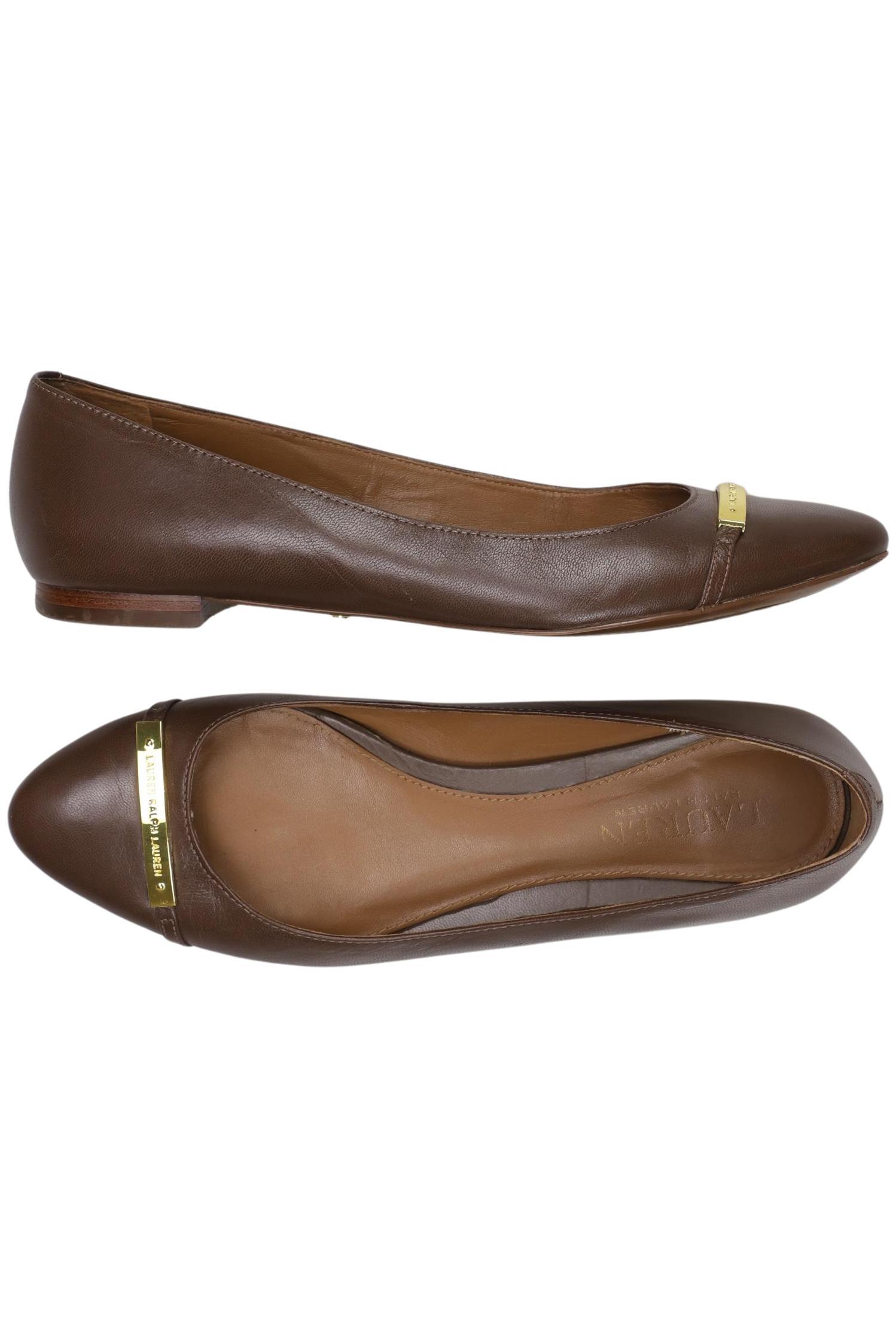 

Lauren Ralph Lauren Damen Ballerinas, braun, Gr. 6.5