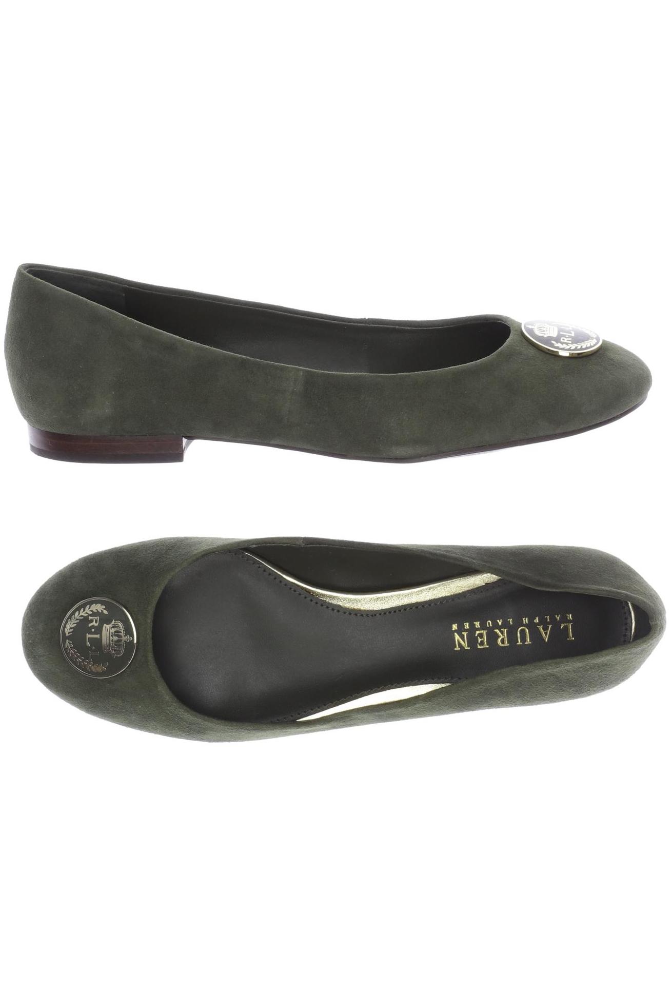 

Lauren Ralph Lauren Damen Ballerinas, grün, Gr. 7