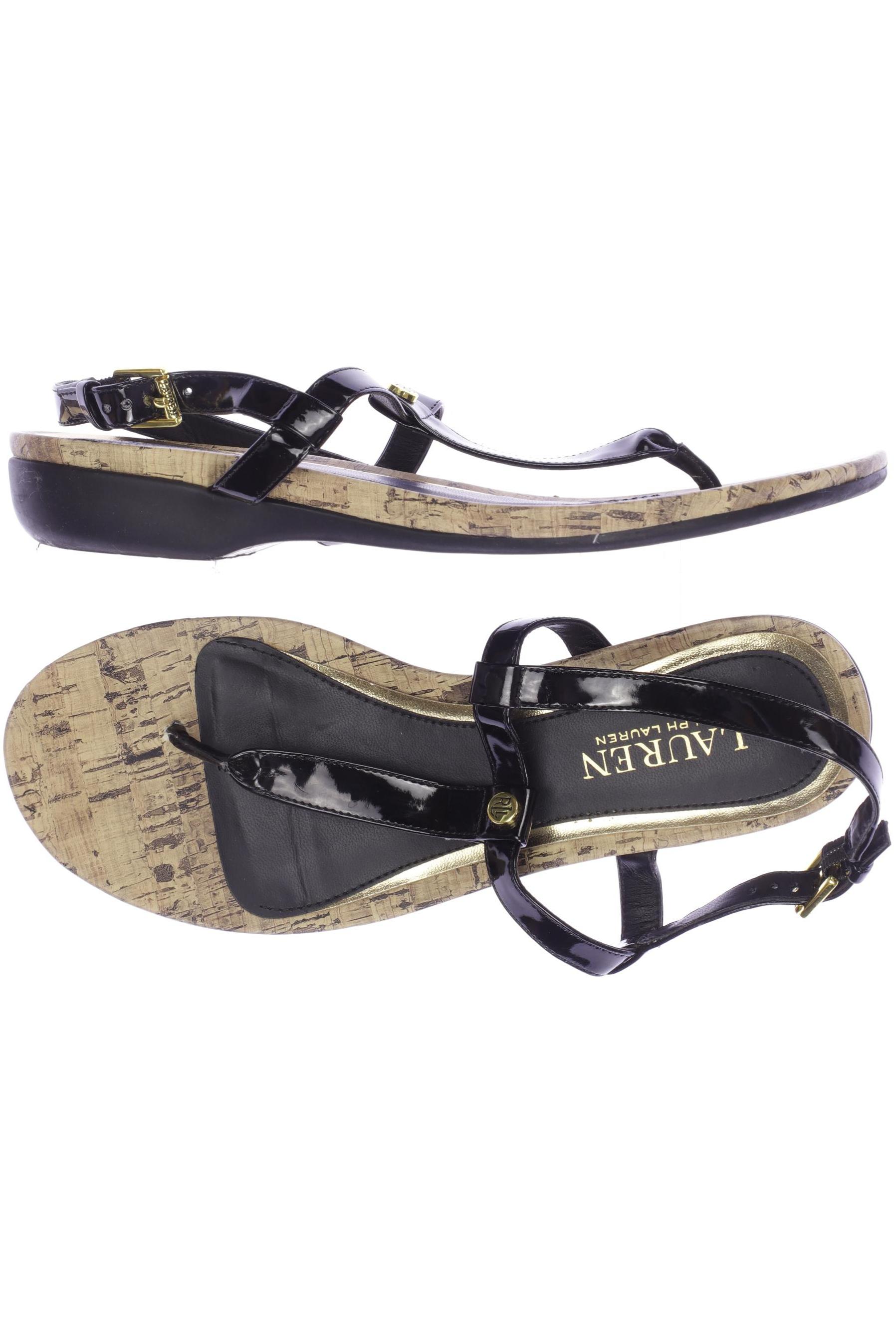 

Lauren Ralph Lauren Damen Sandale, schwarz, Gr. 7