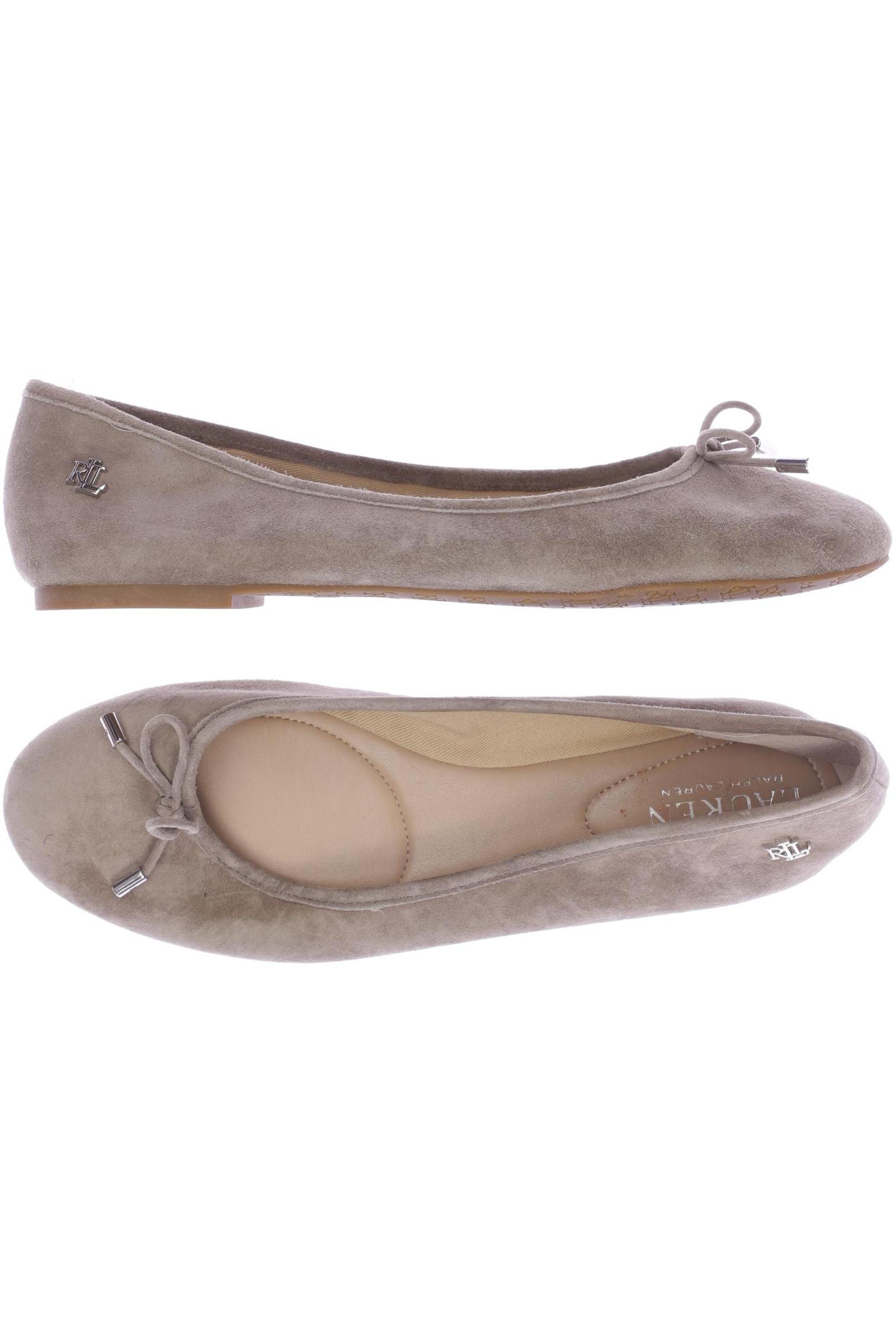 

Lauren Ralph Lauren Damen Ballerinas, grau, Gr. 38.5