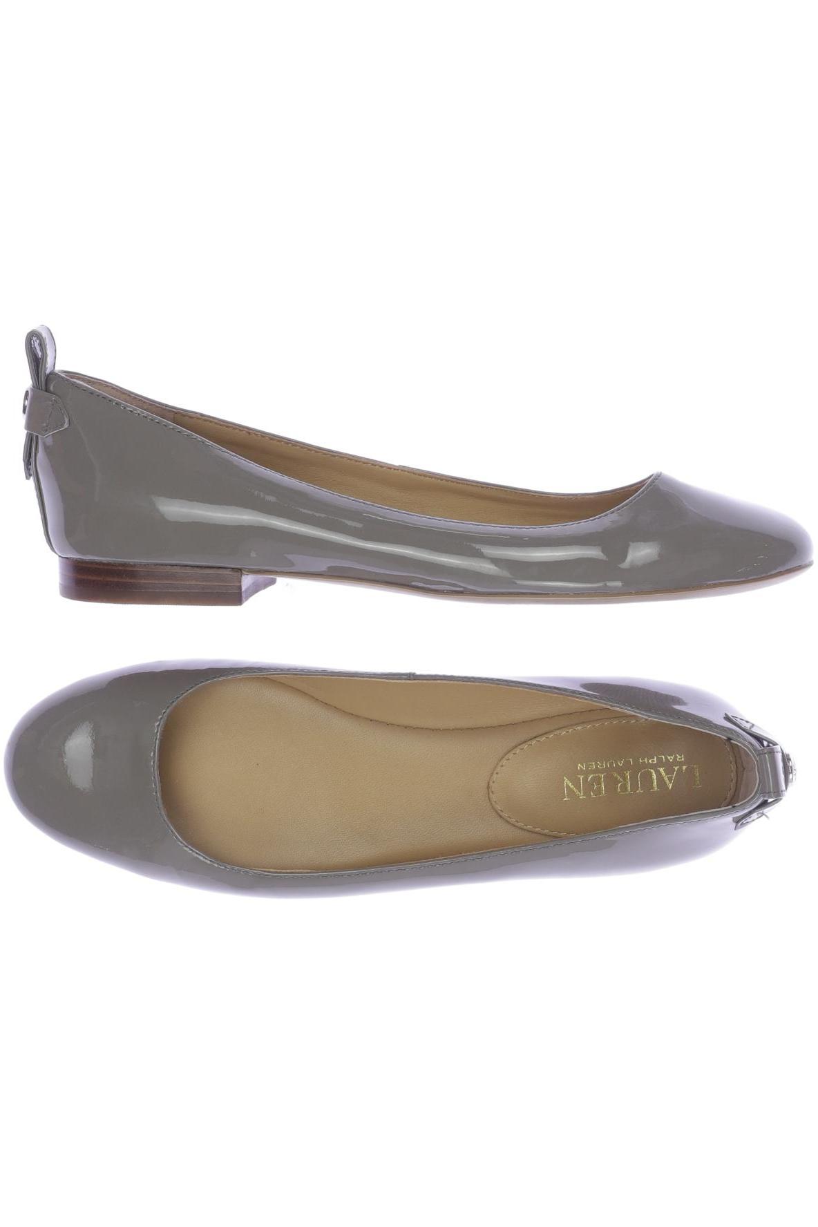 

Lauren Ralph Lauren Damen Ballerinas, grau, Gr. 8.5
