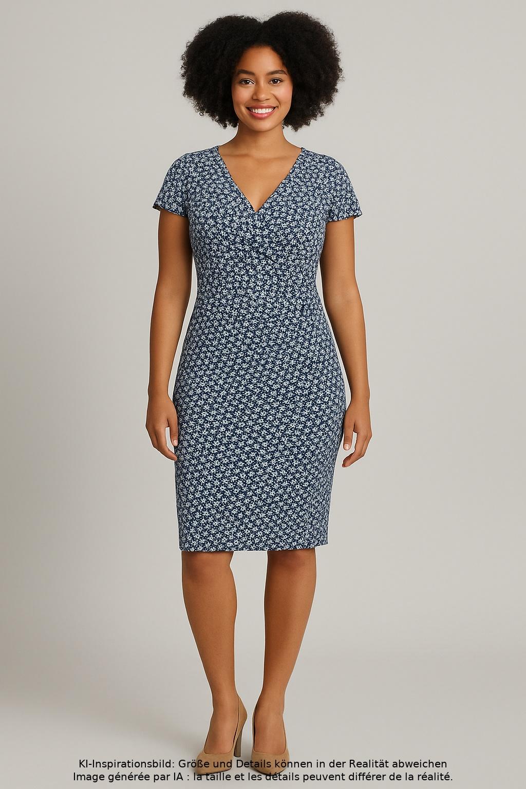 

Lauren Ralph Lauren Damen Kleid, marineblau, Gr. 8