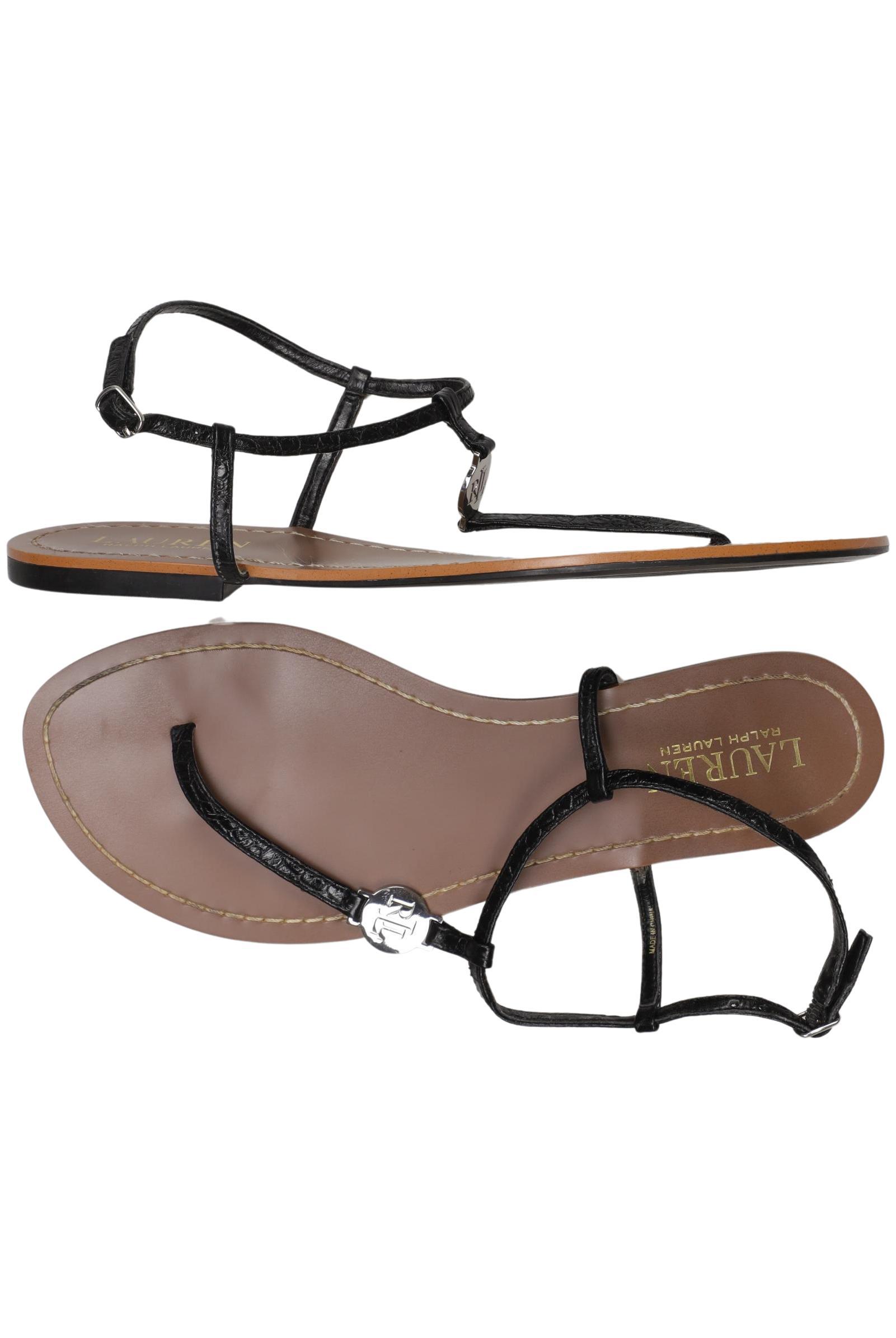 

Lauren Ralph Lauren Damen Sandale, schwarz, Gr. 8.5