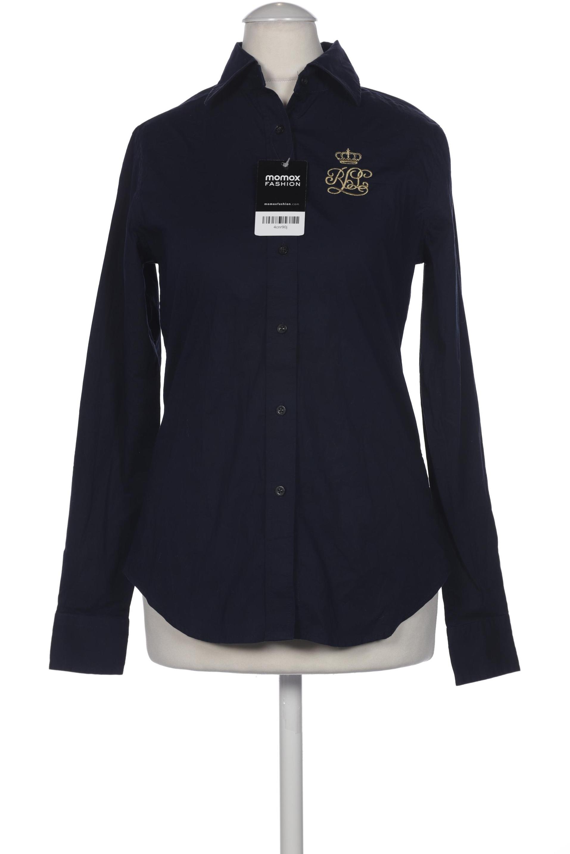 

Lauren Ralph Lauren Damen Bluse, marineblau, Gr. 34