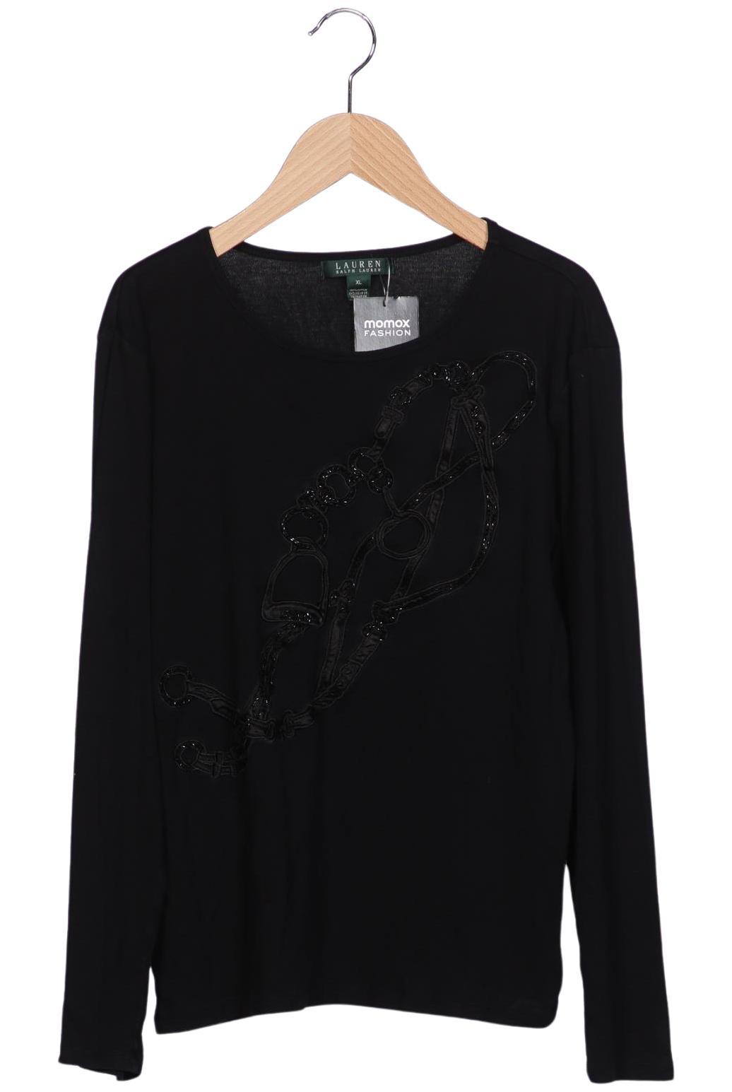 

Lauren Ralph Lauren Damen Langarmshirt, schwarz, Gr. 44