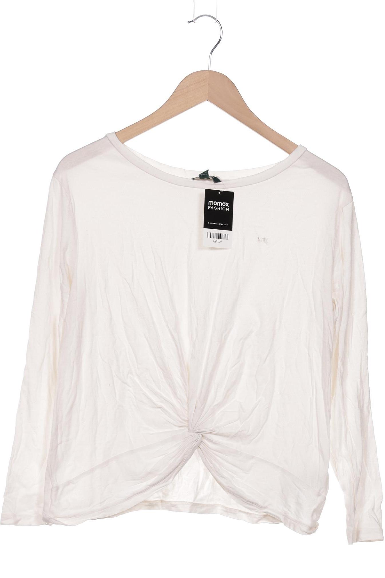 

Lauren Ralph Lauren Damen Langarmshirt, cremeweiß, Gr. 38