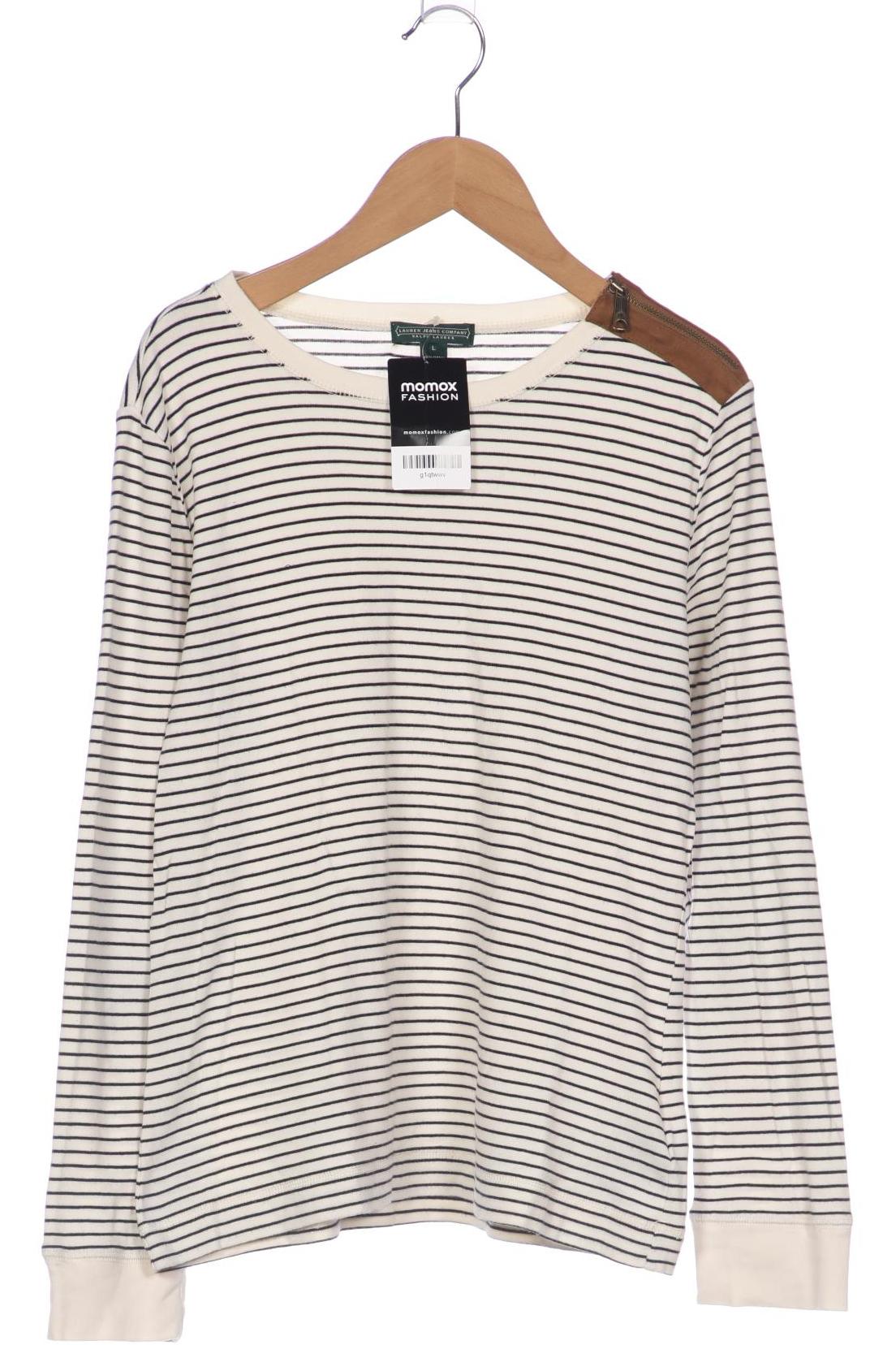 

Lauren Ralph Lauren Damen Langarmshirt, cremeweiß, Gr. 42