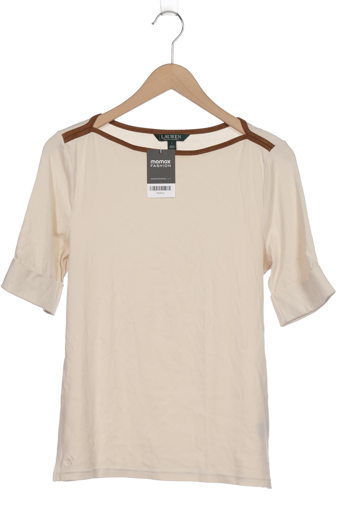 

Lauren Ralph Lauren Damen T-Shirt, beige, Gr. 42