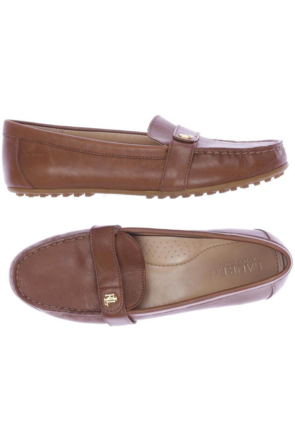 

Lauren Ralph Lauren Damen Halbschuh, braun, Gr. 38