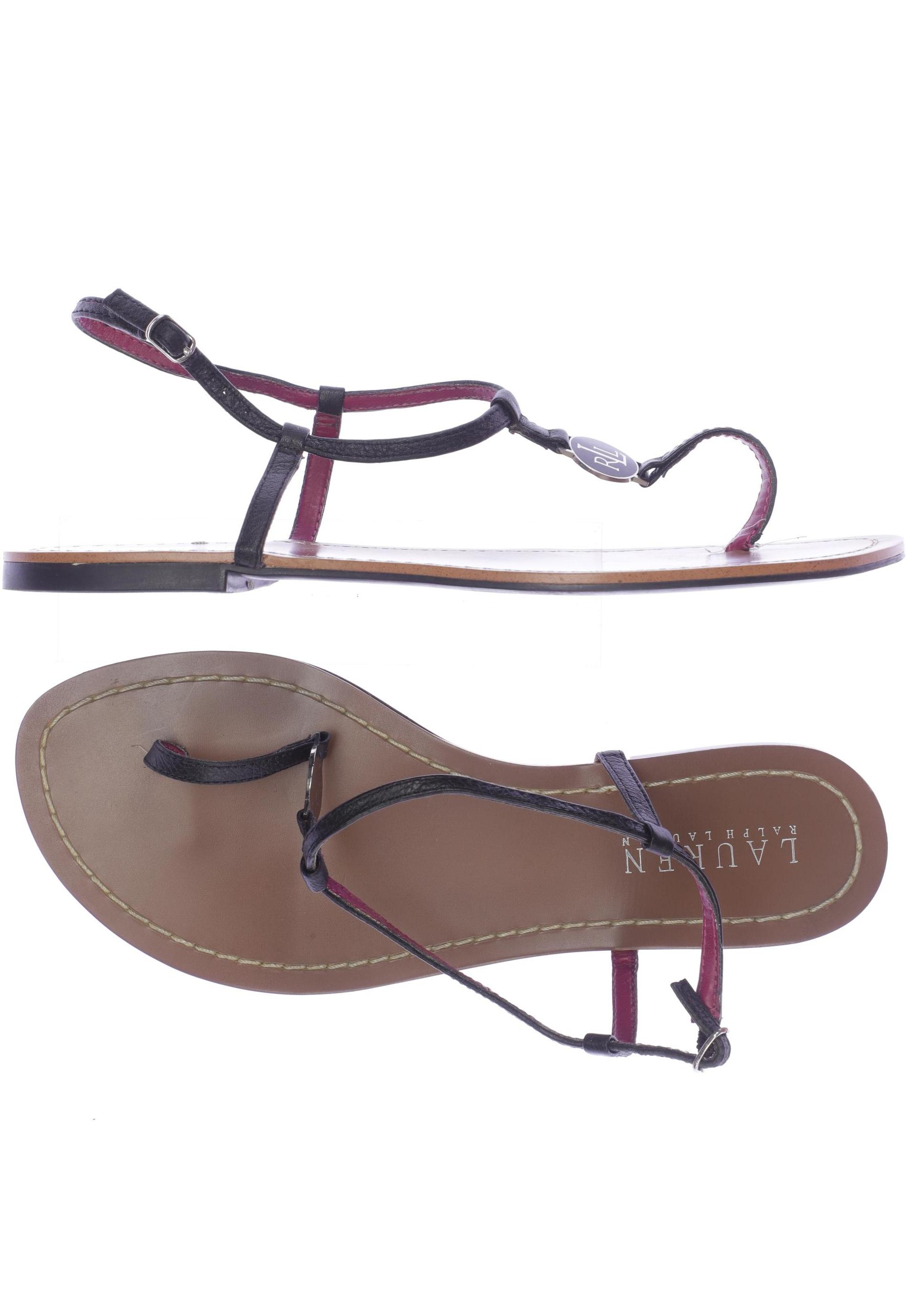 

Lauren Ralph Lauren Damen Sandale, schwarz, Gr. 35