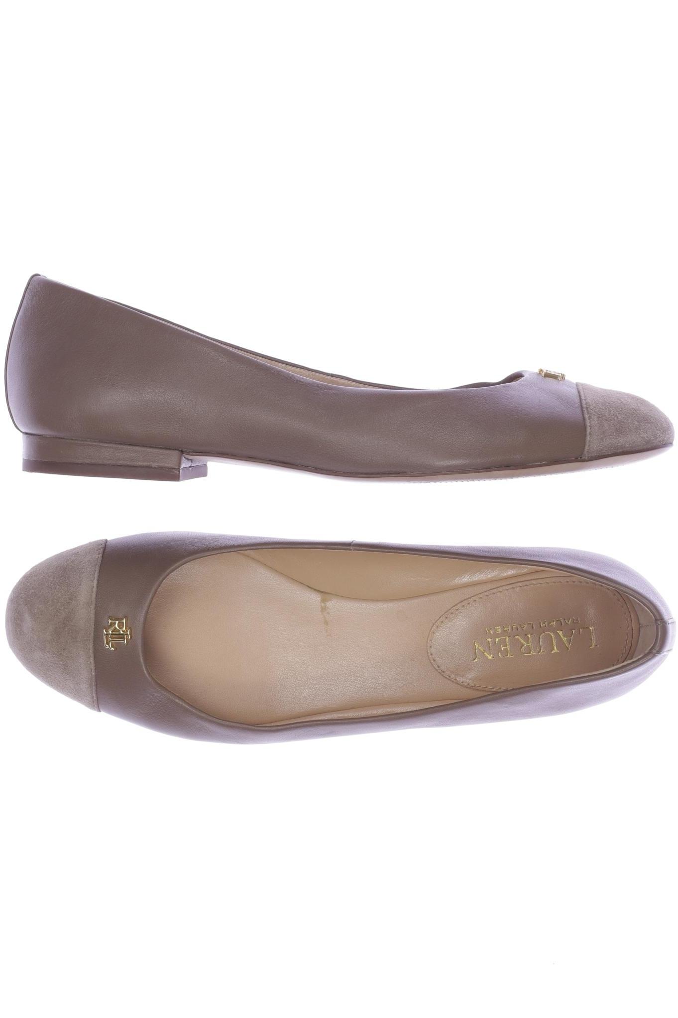 

Lauren Ralph Lauren Damen Ballerinas, braun, Gr. 7