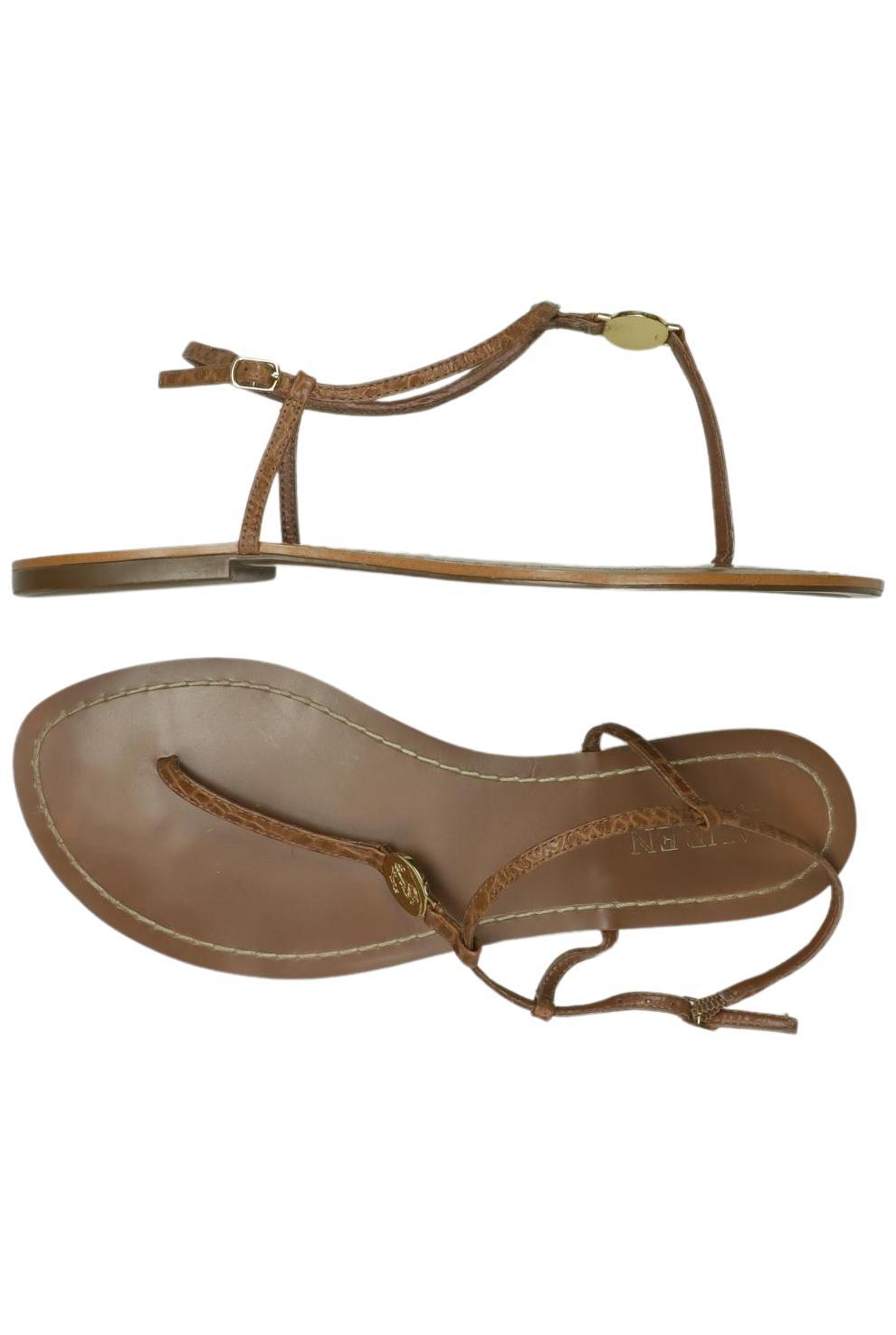 

Lauren Ralph Lauren Damen Sandale, braun, Gr. 38