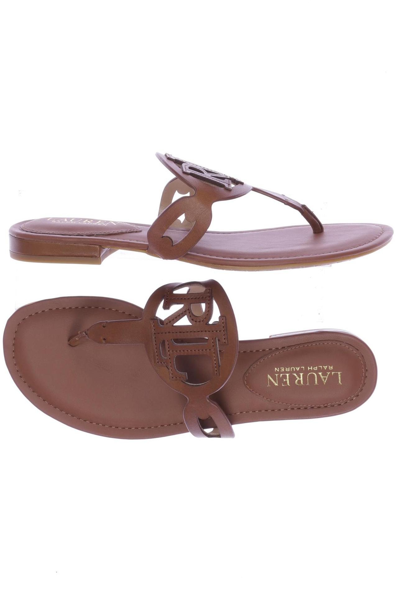 

Lauren Ralph Lauren Damen Sandale, braun, Gr. 35