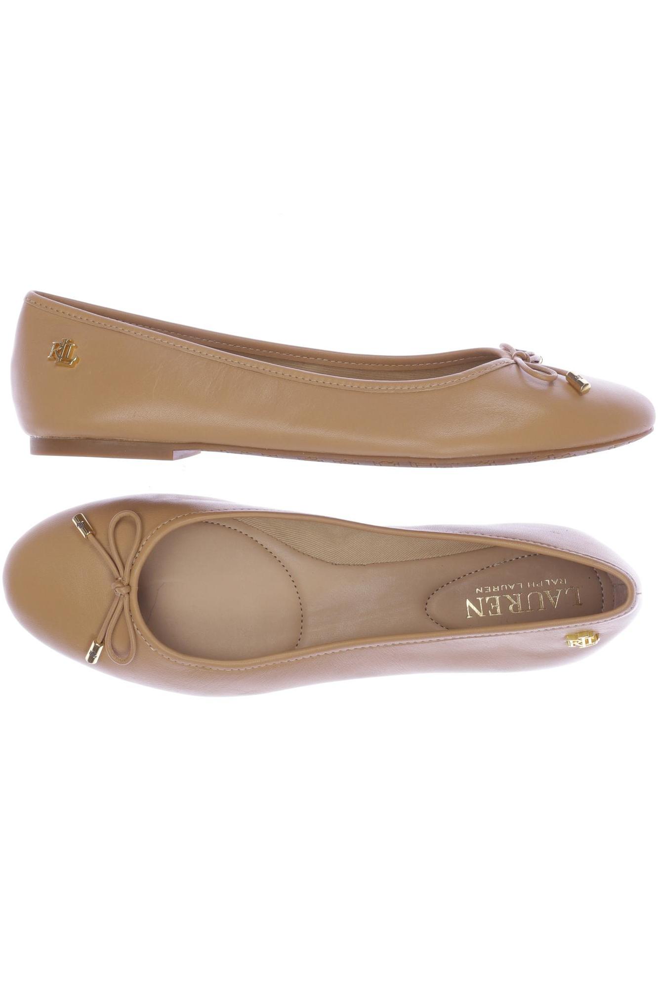 

Lauren Ralph Lauren Damen Ballerinas, beige, Gr. 38