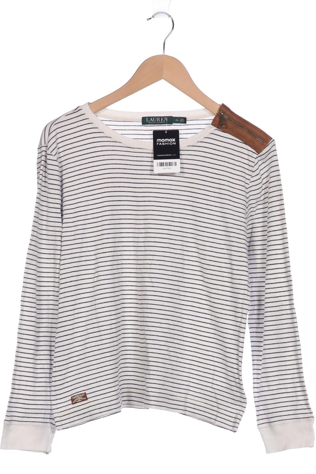 

Lauren Ralph Lauren Damen Langarmshirt, weiß, Gr. 44