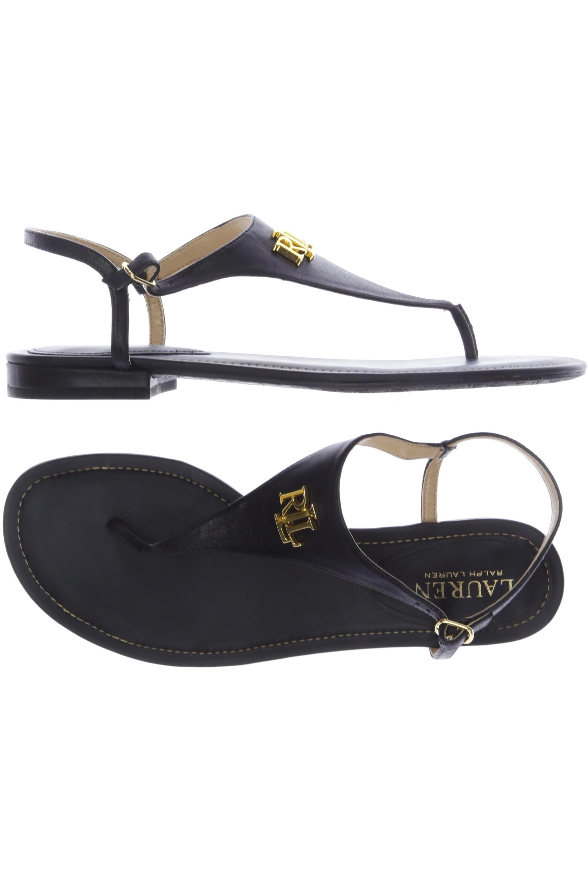 

Lauren Ralph Lauren Damen Sandale, schwarz, Gr. 40