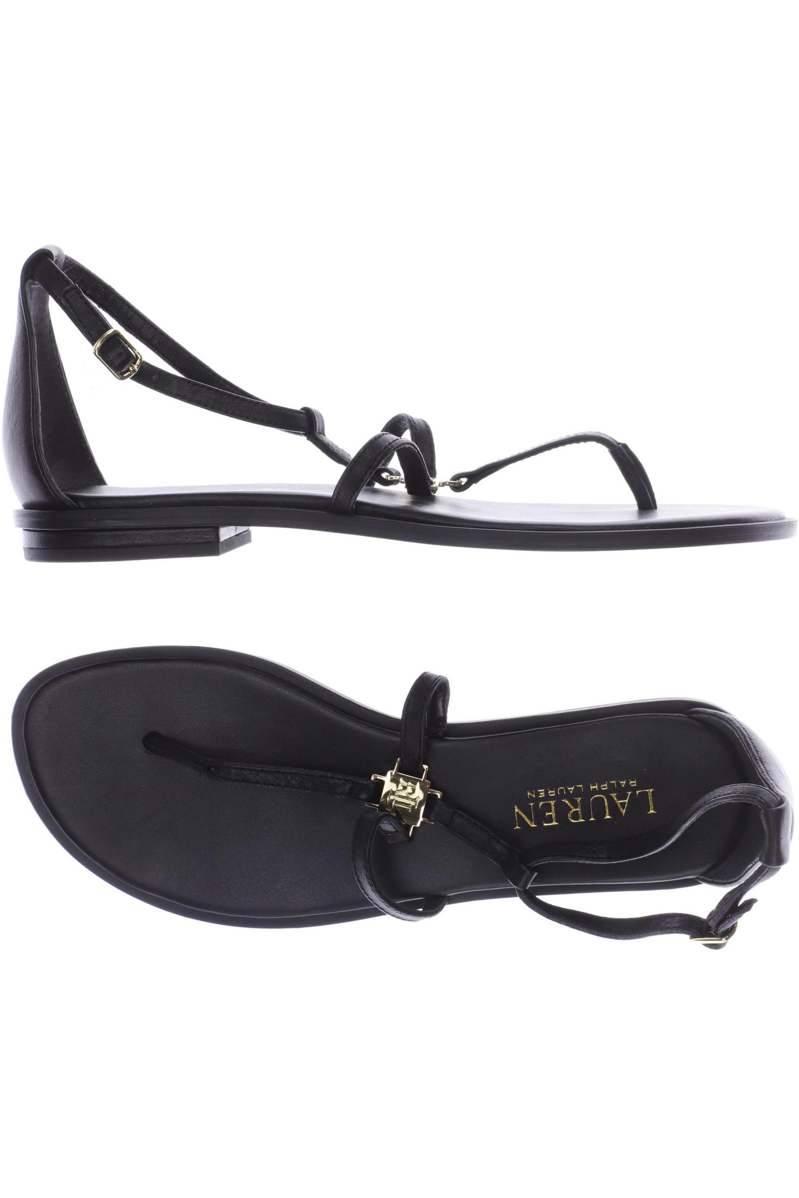 

Lauren Ralph Lauren Damen Sandale, schwarz, Gr. 7