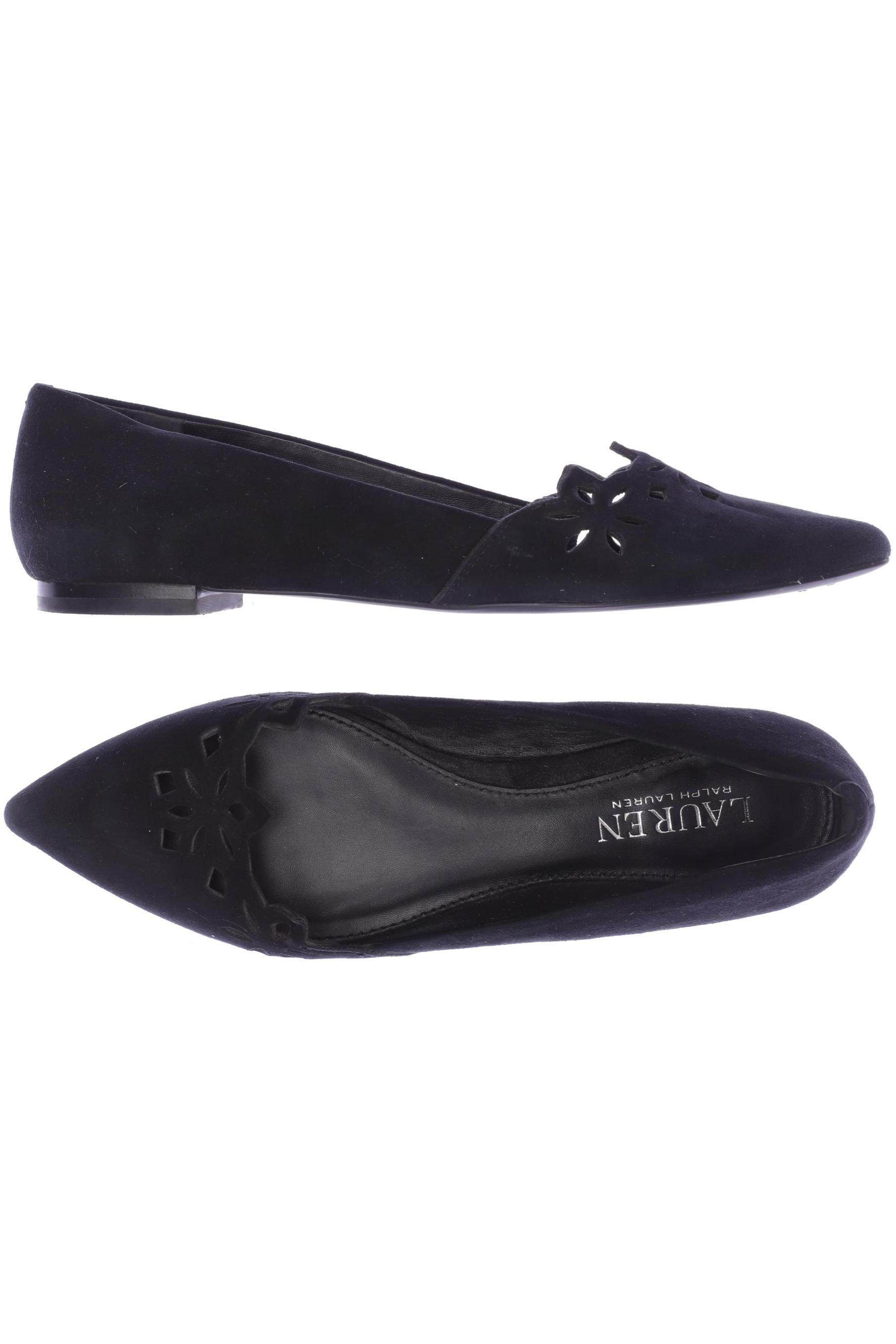 

Lauren Ralph Lauren Damen Ballerinas, schwarz, Gr. 6.5