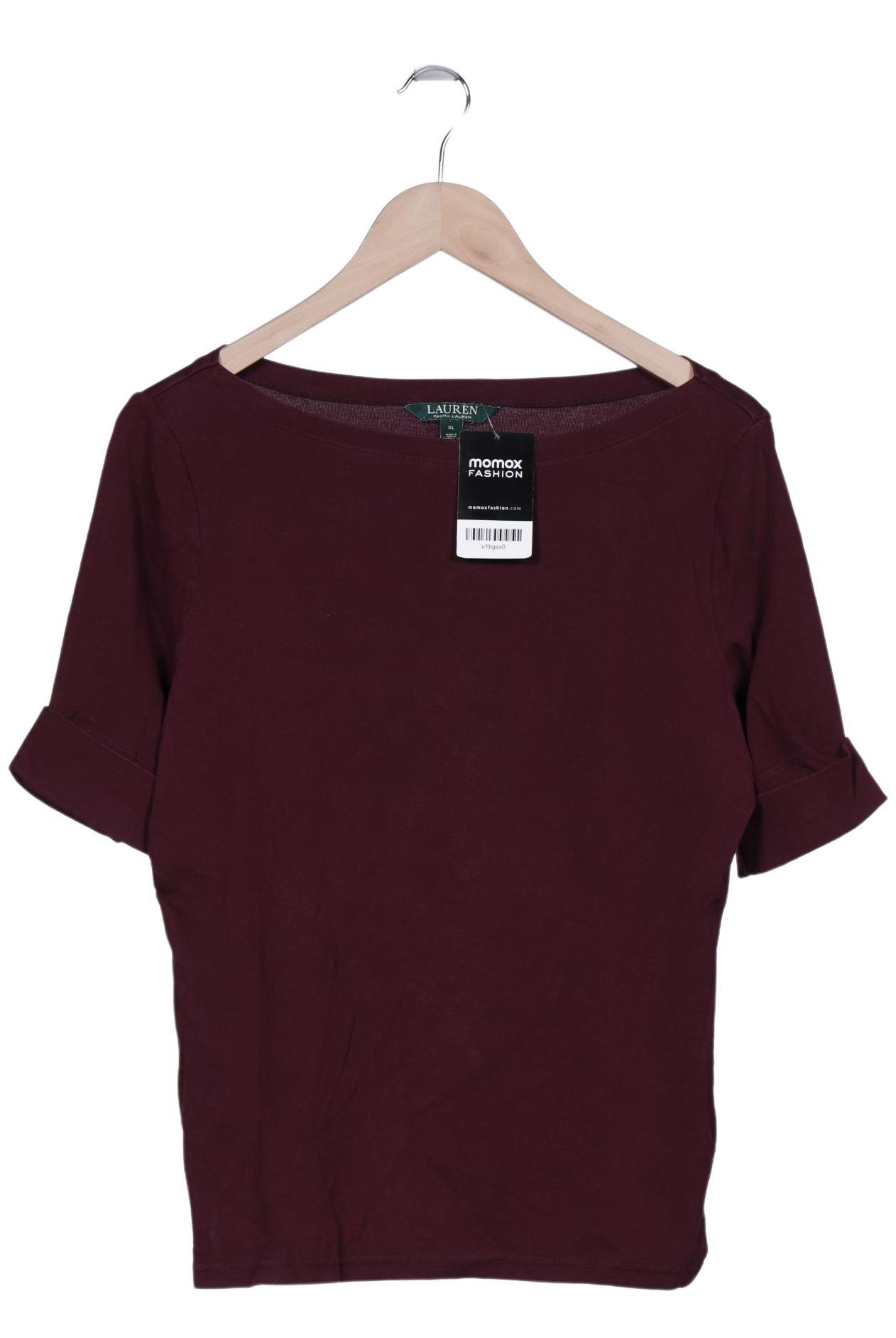 

Lauren Ralph Lauren Damen T-Shirt, bordeaux, Gr. 44